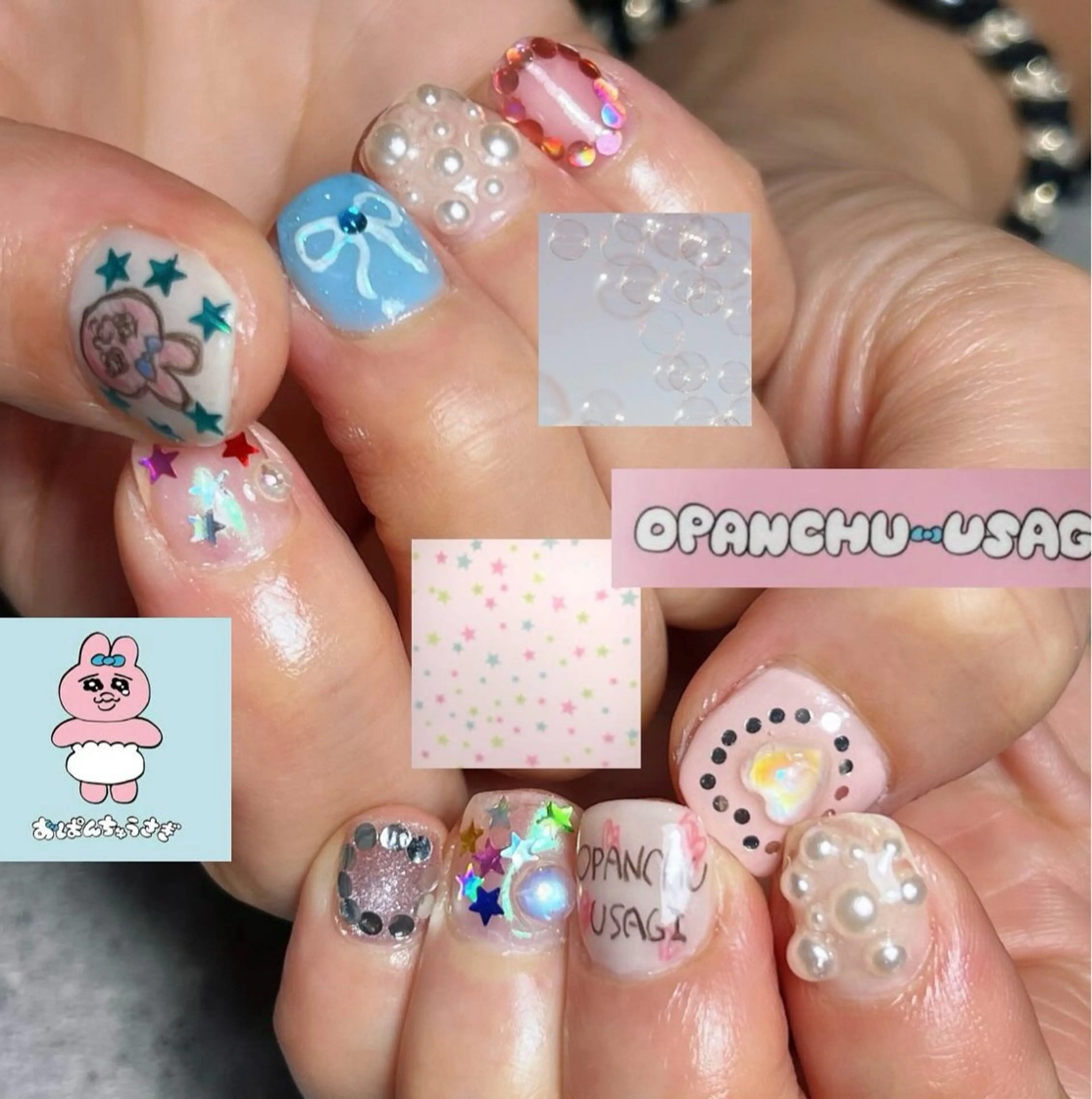 ショート Atelier  nail所属・︎ ユイナのネイルデザイン