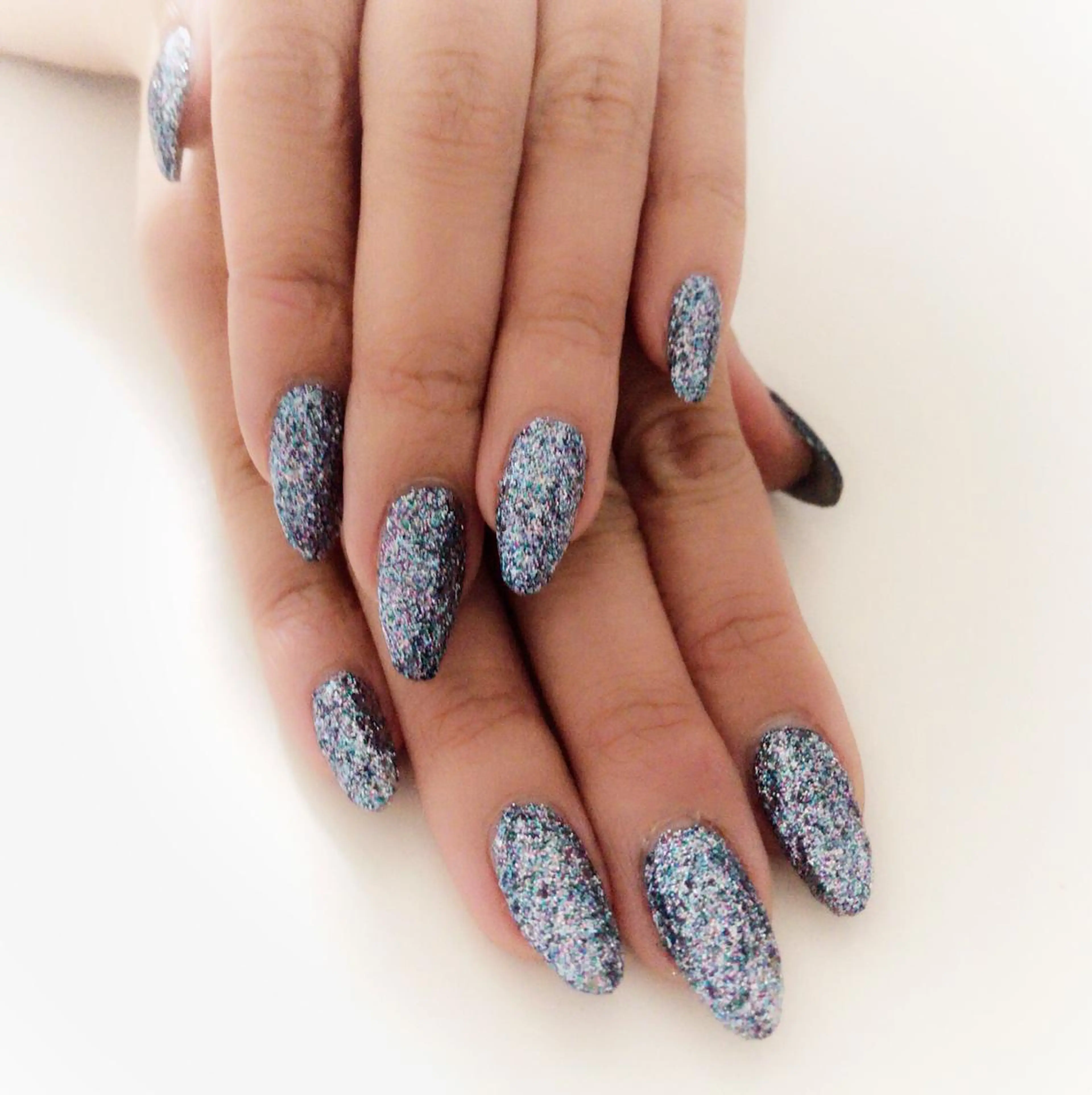 ネイル ラメ(グリッター) ワンカラーネイル ハンドネイル エース ネイルのネイルデザイン