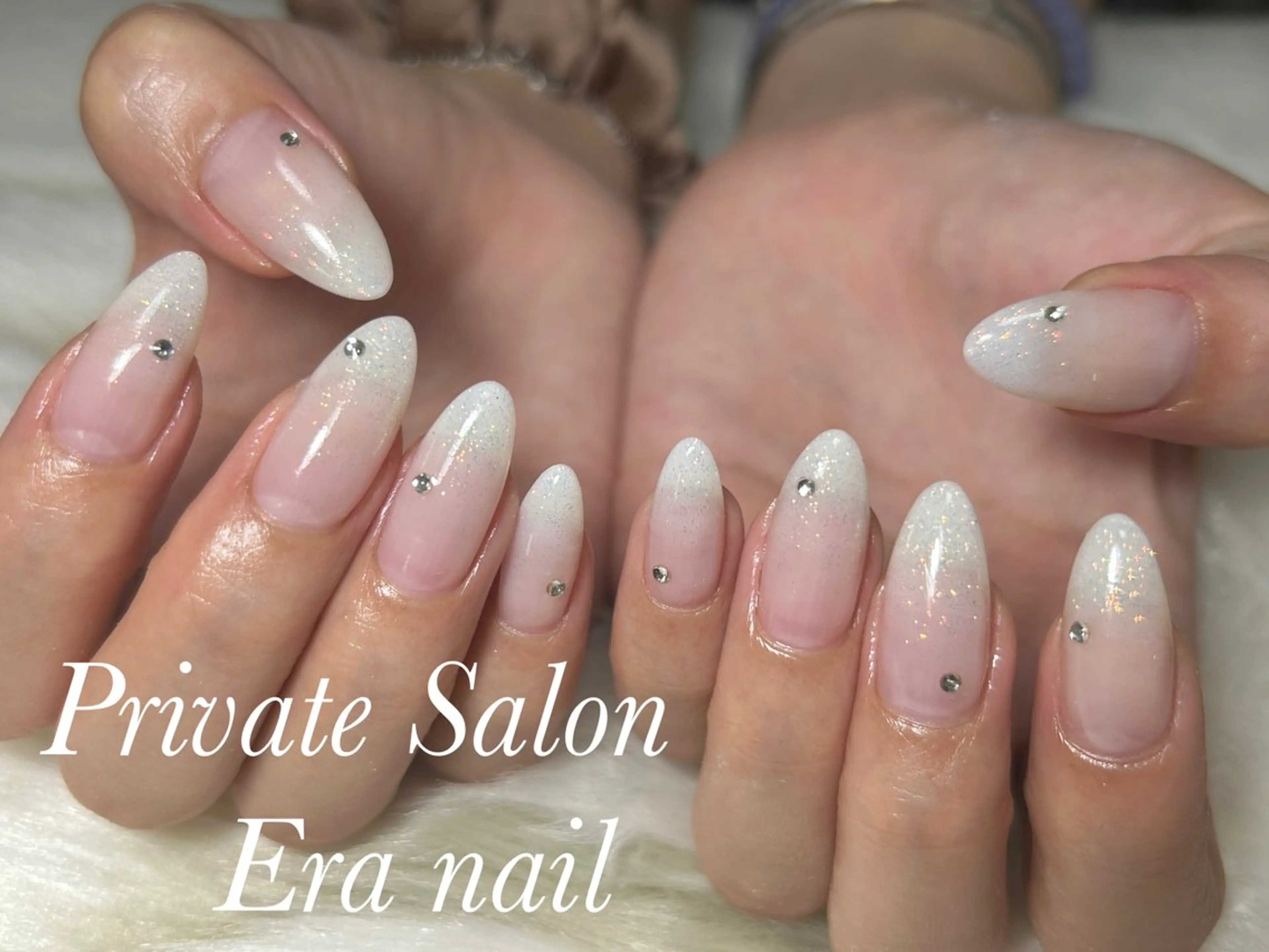 ネイル グラデーション ハンドネイル Era nailのネイルデザイン