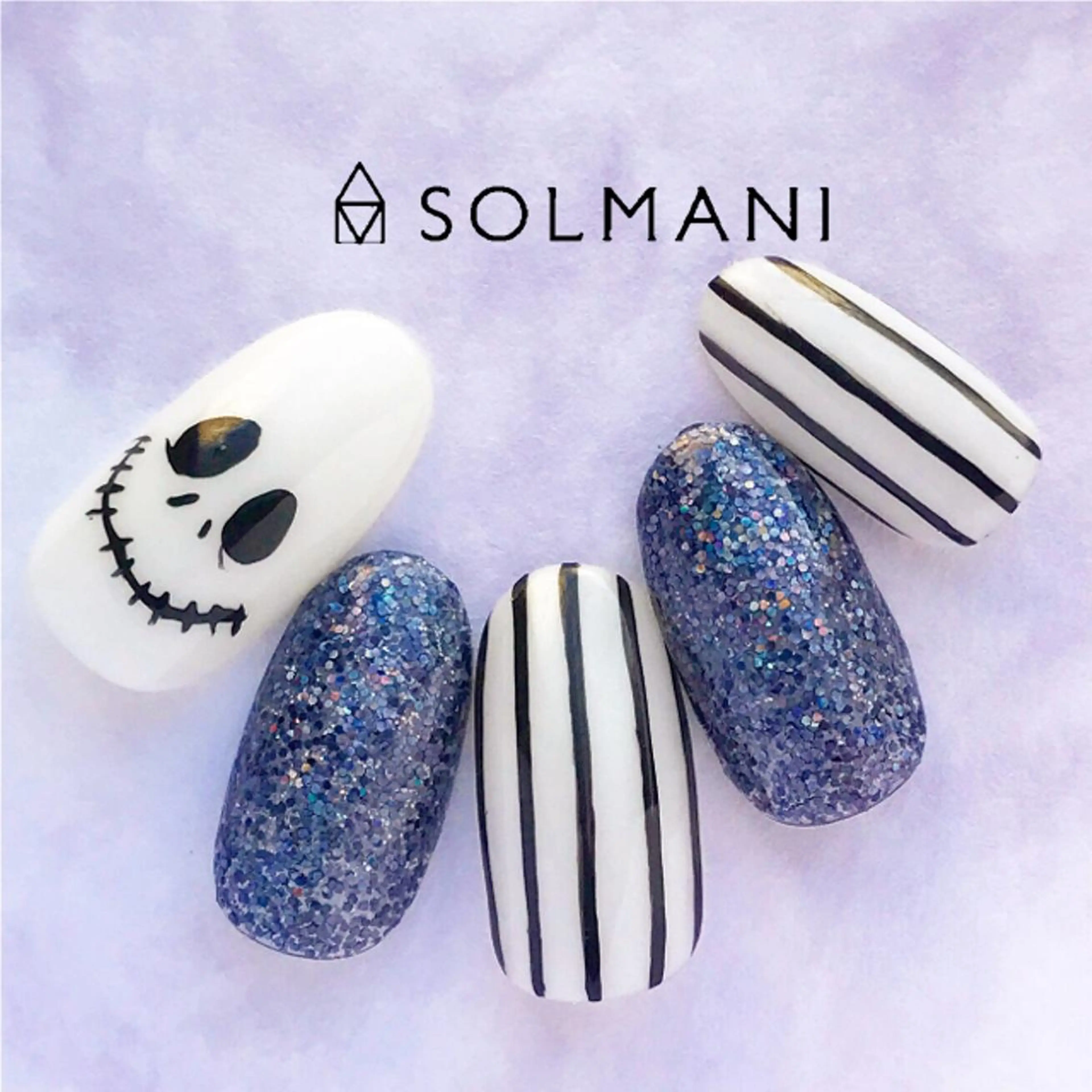 ネイル ハロウィン SOLMANI 予約担当のネイルデザイン