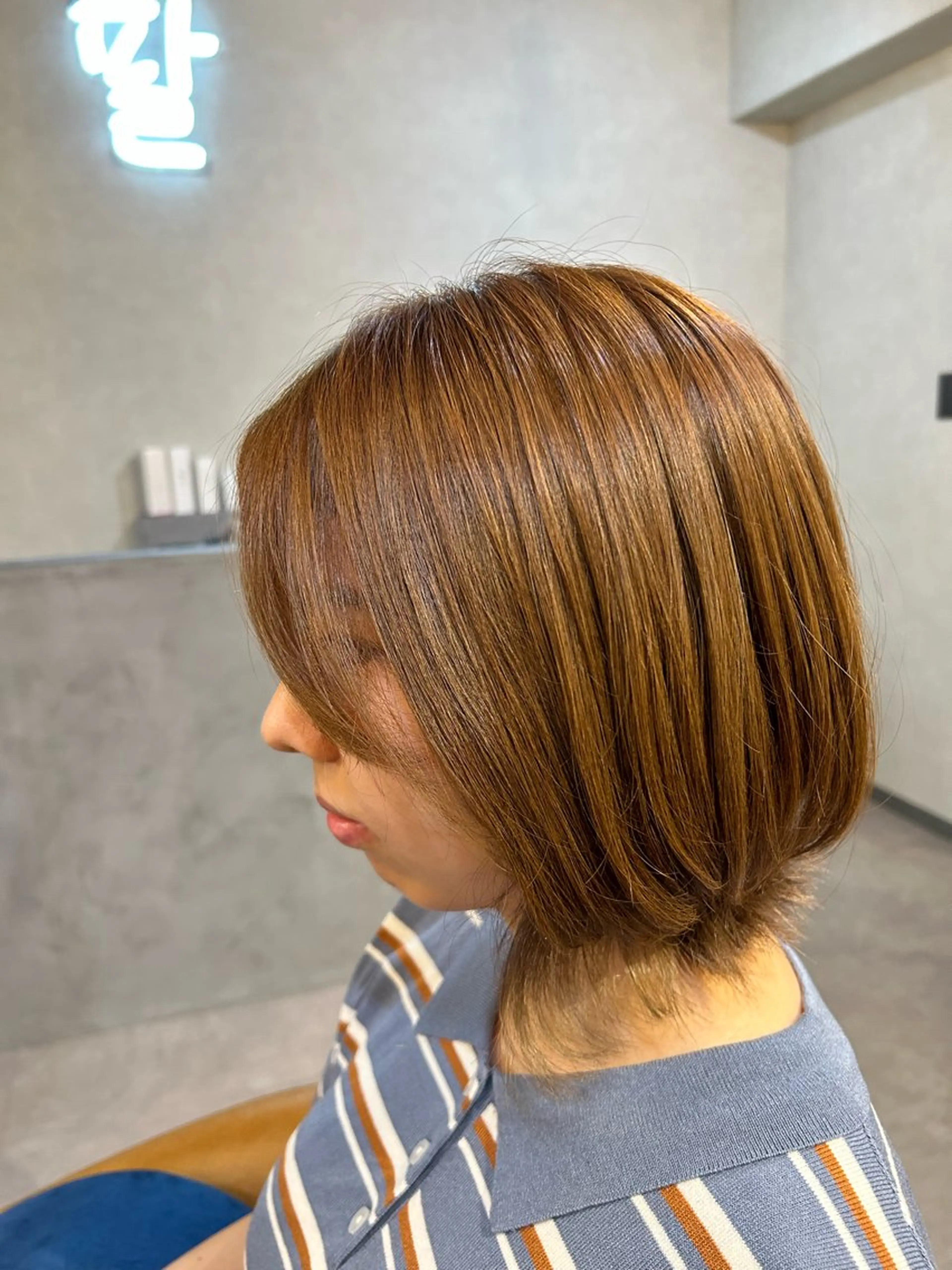 ミディアム カラー PARU HAIR SALON所属・似合わせ特化美容師 ✂︎PINAのヘアスタイル