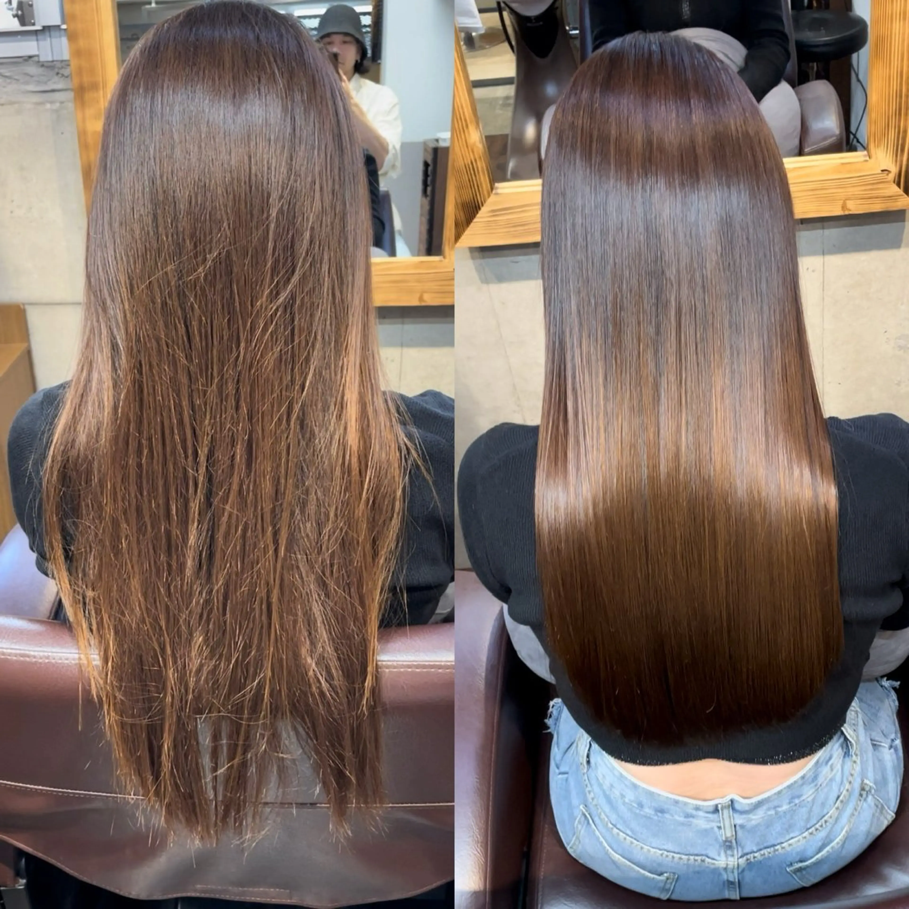 ロング カット 縮毛矯正 トリートメント HANARE by youres hair 神楽坂所属・神楽坂/縮毛矯正/ 髪質改善/香村優弥のヘアスタイル