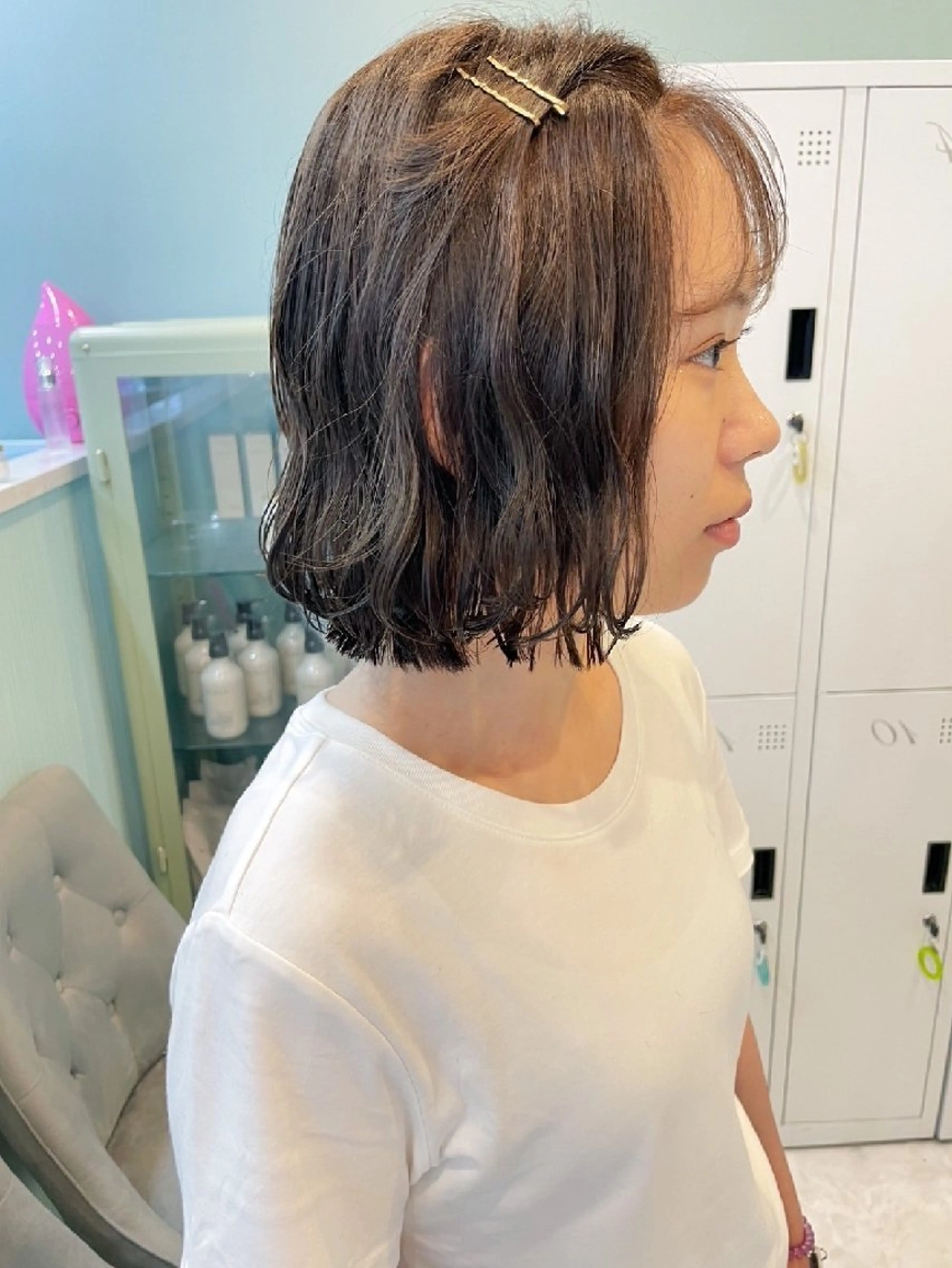 カラー ショート 暗髪艶カラー/ 髪質改善TR/maiのヘアスタイル