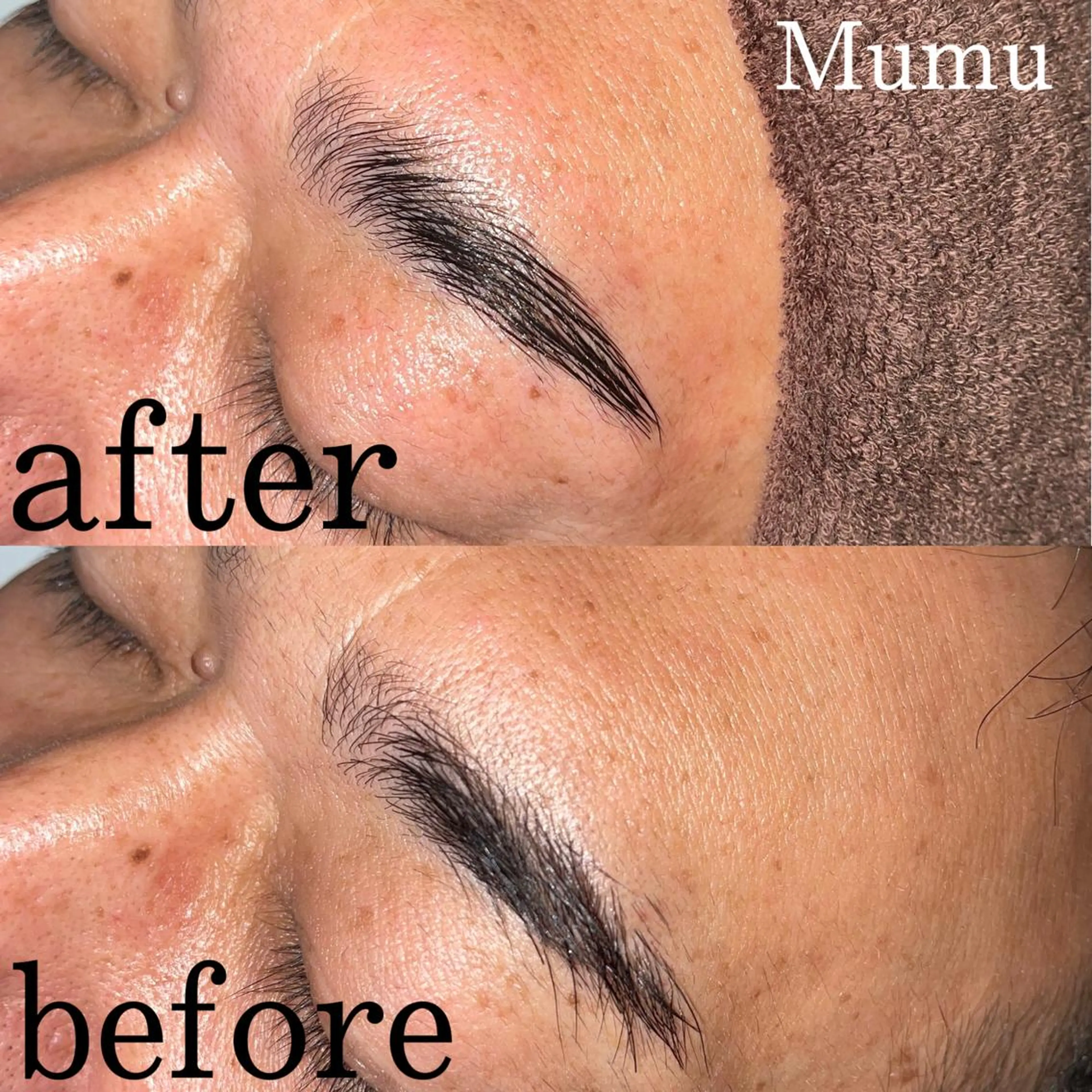 パーマ メンズ アイブロウ ハリウッドブロウリフト Mumu所属・Mumu モデル募集中🪄のネイルデザイン