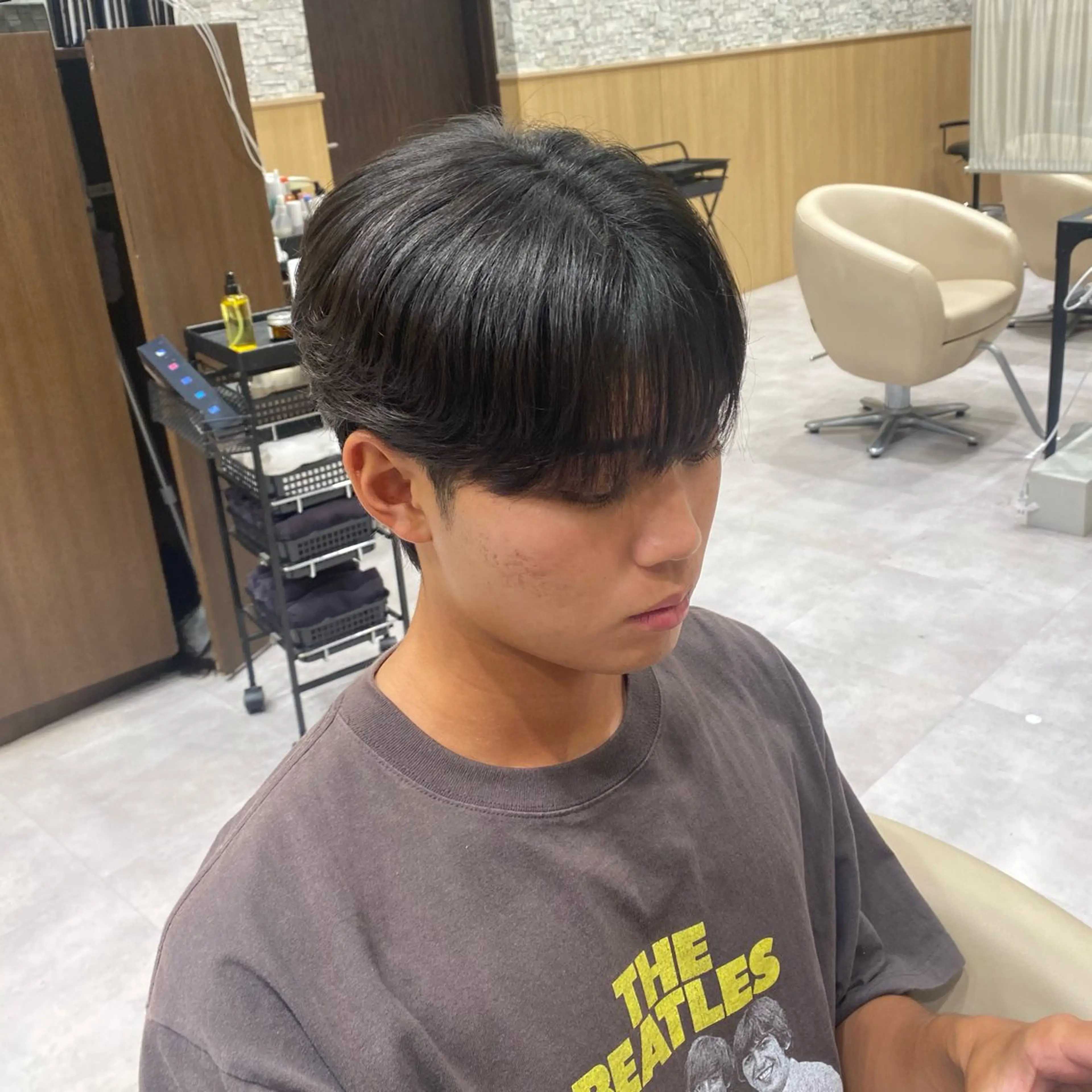 ショート パーマ メンズ UNIX所属・村上翼/ハンサム ショート/パーマのヘアスタイル