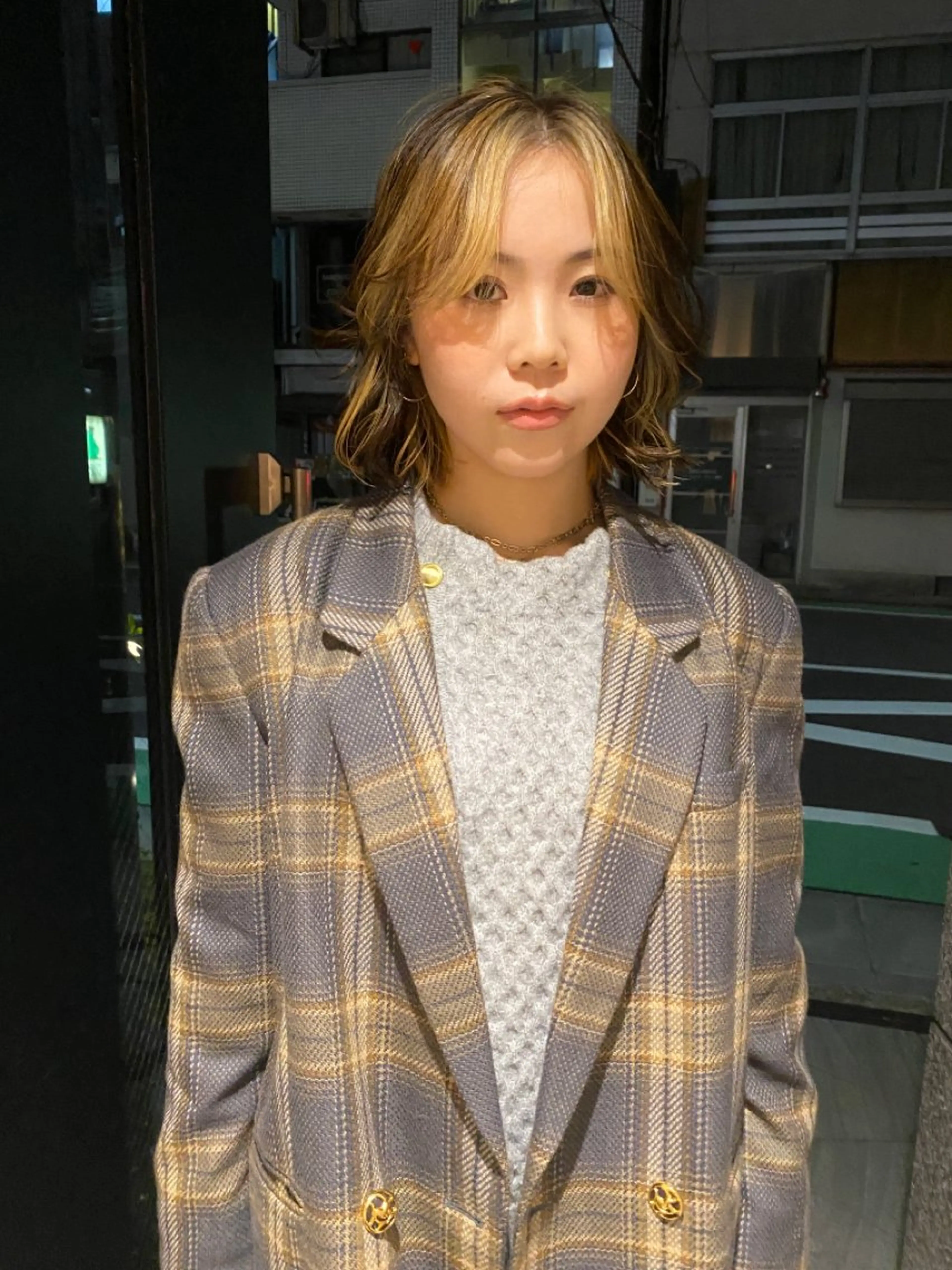 ショート カラー 室谷 侑奈のヘアスタイル