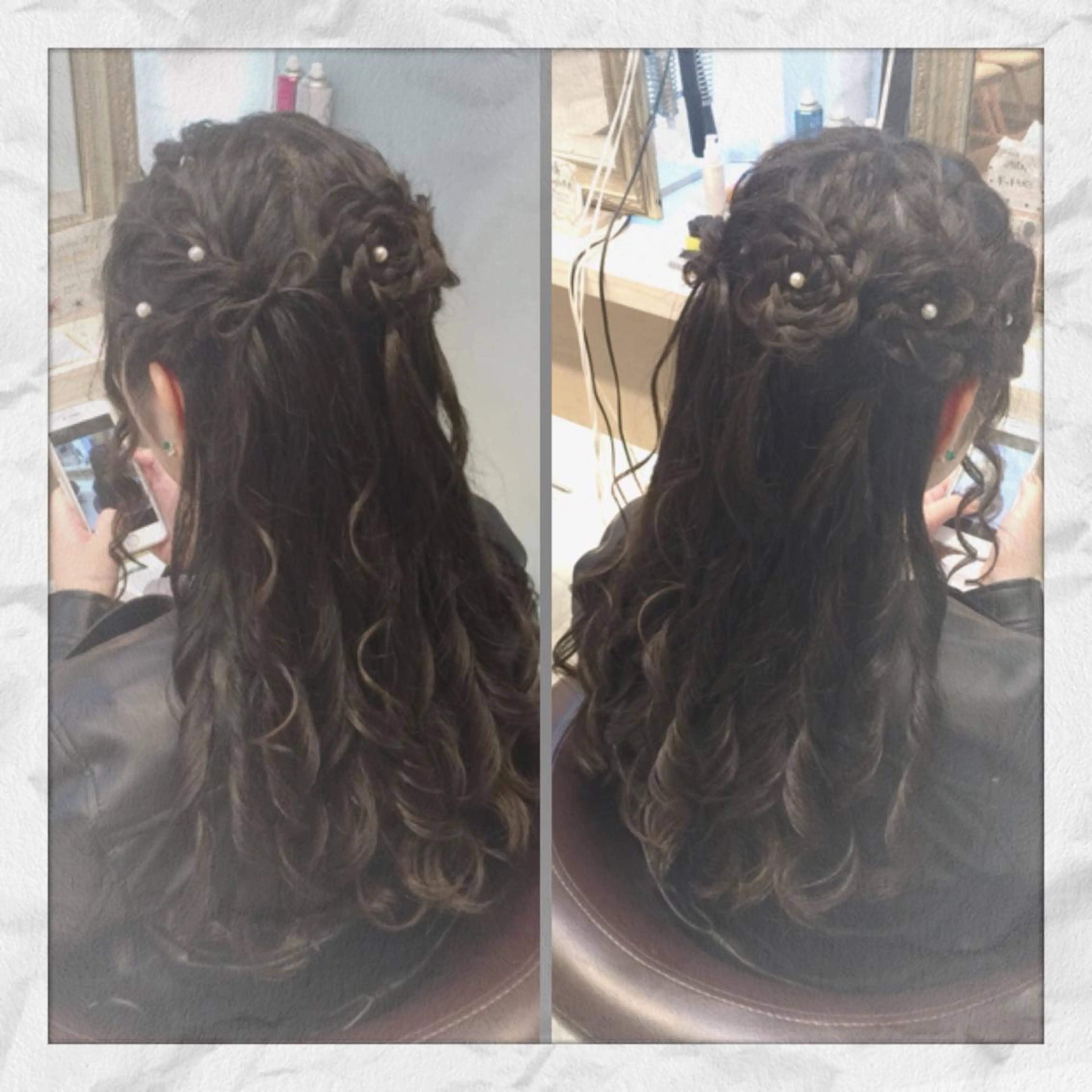 ロング ヘアアレンジ ヘアセット ヘアセット/着付け 𓇼 松本 夏美𓇼のヘアスタイル