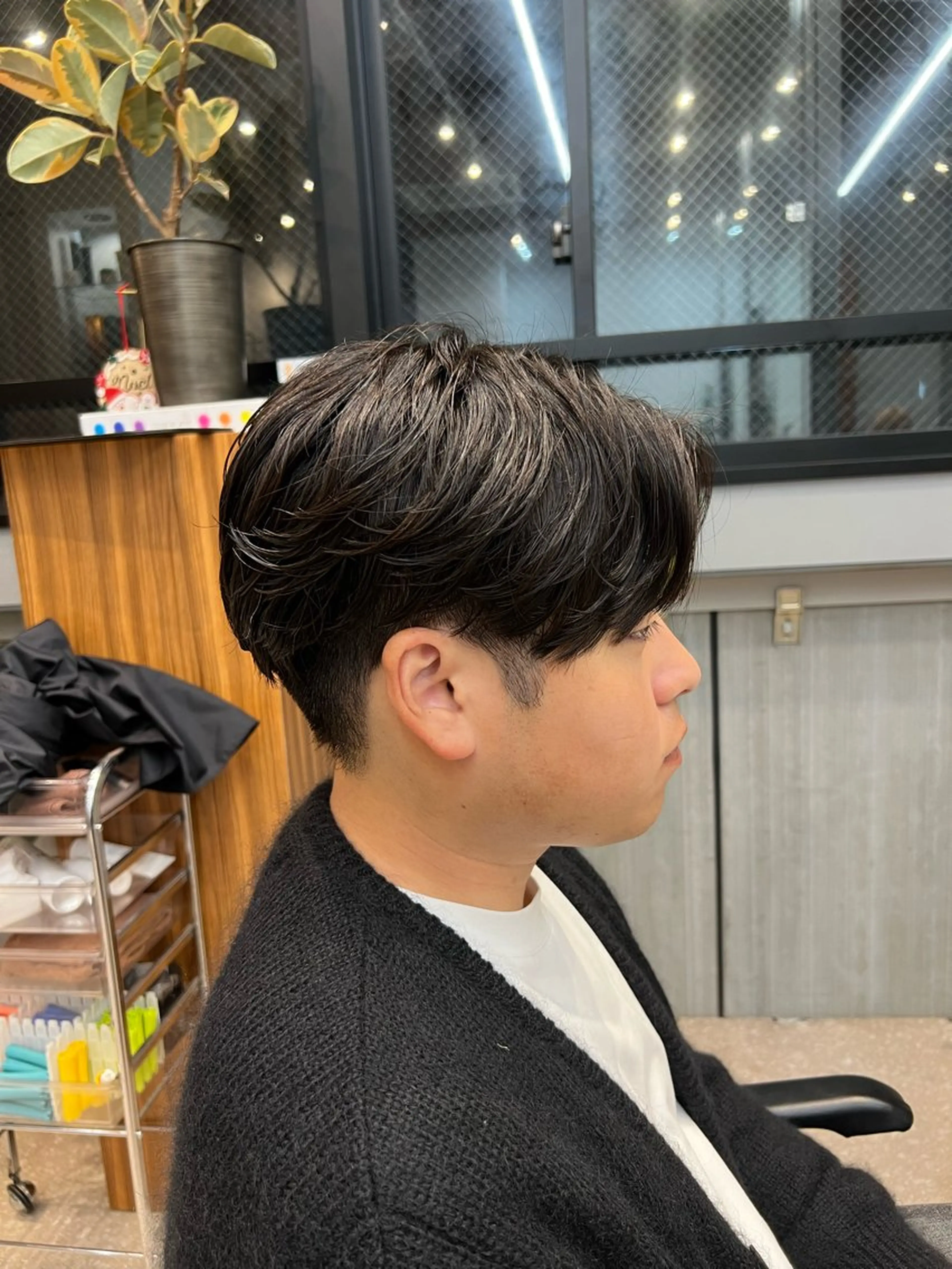 パーマ メンズ elima調布所属・澤崎 ゆらのヘアスタイル