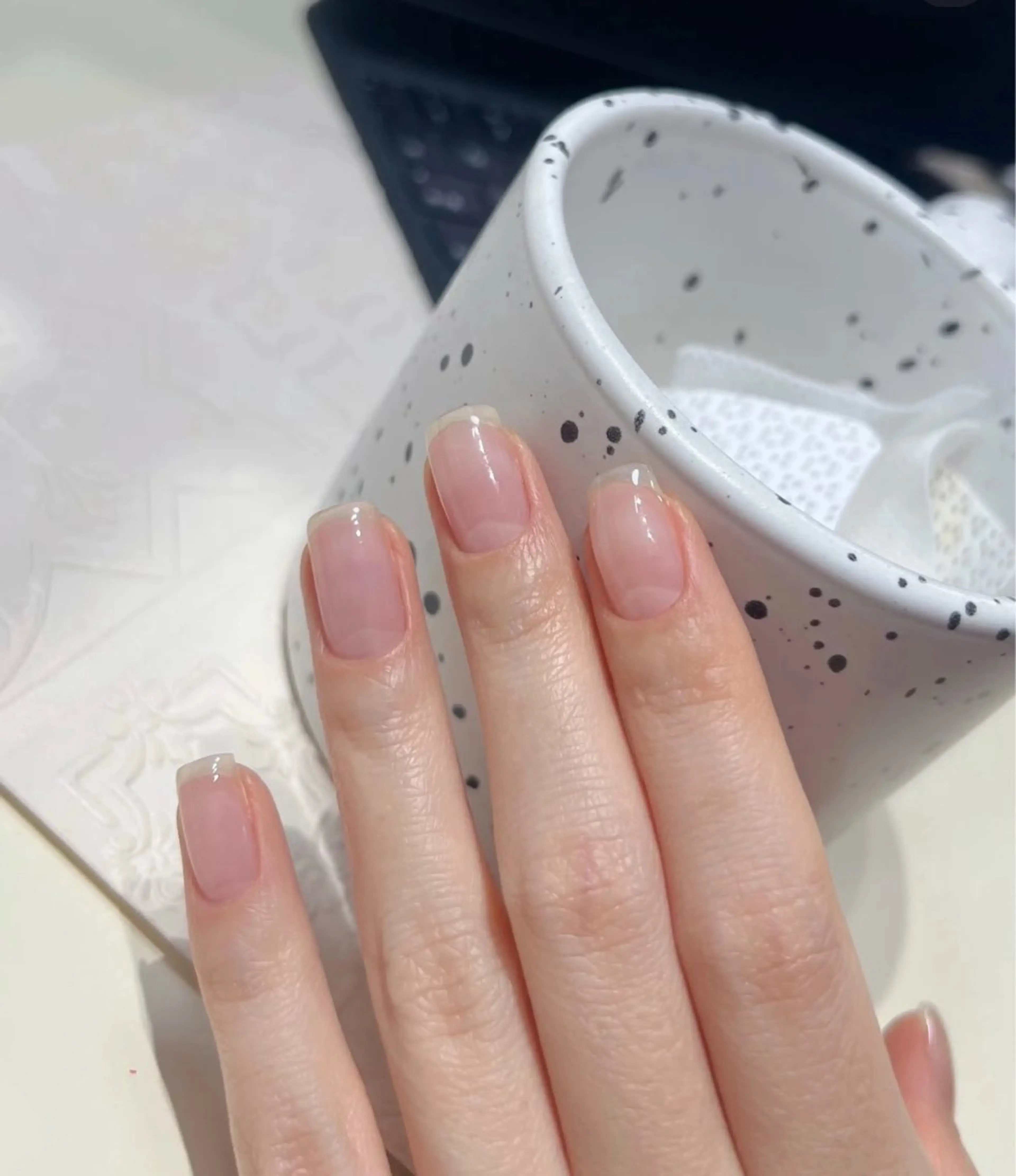 ネイル クリアネイル ハンドネイル Nail&Eye hanaのネイルデザイン