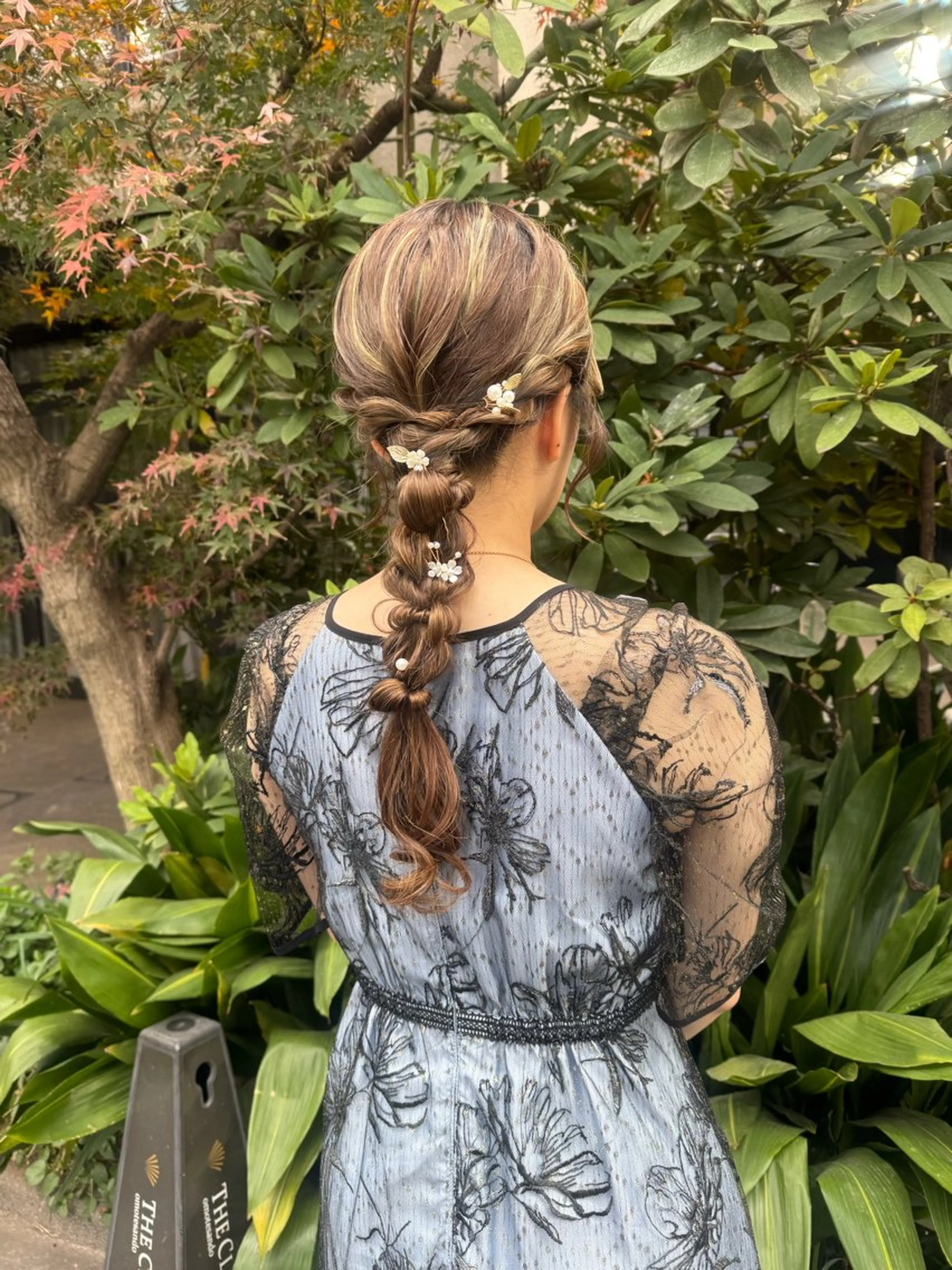 セミロング ヘアアレンジ ヘアセット 【ヘアセット/美眉】 吉川玲のヘアスタイル