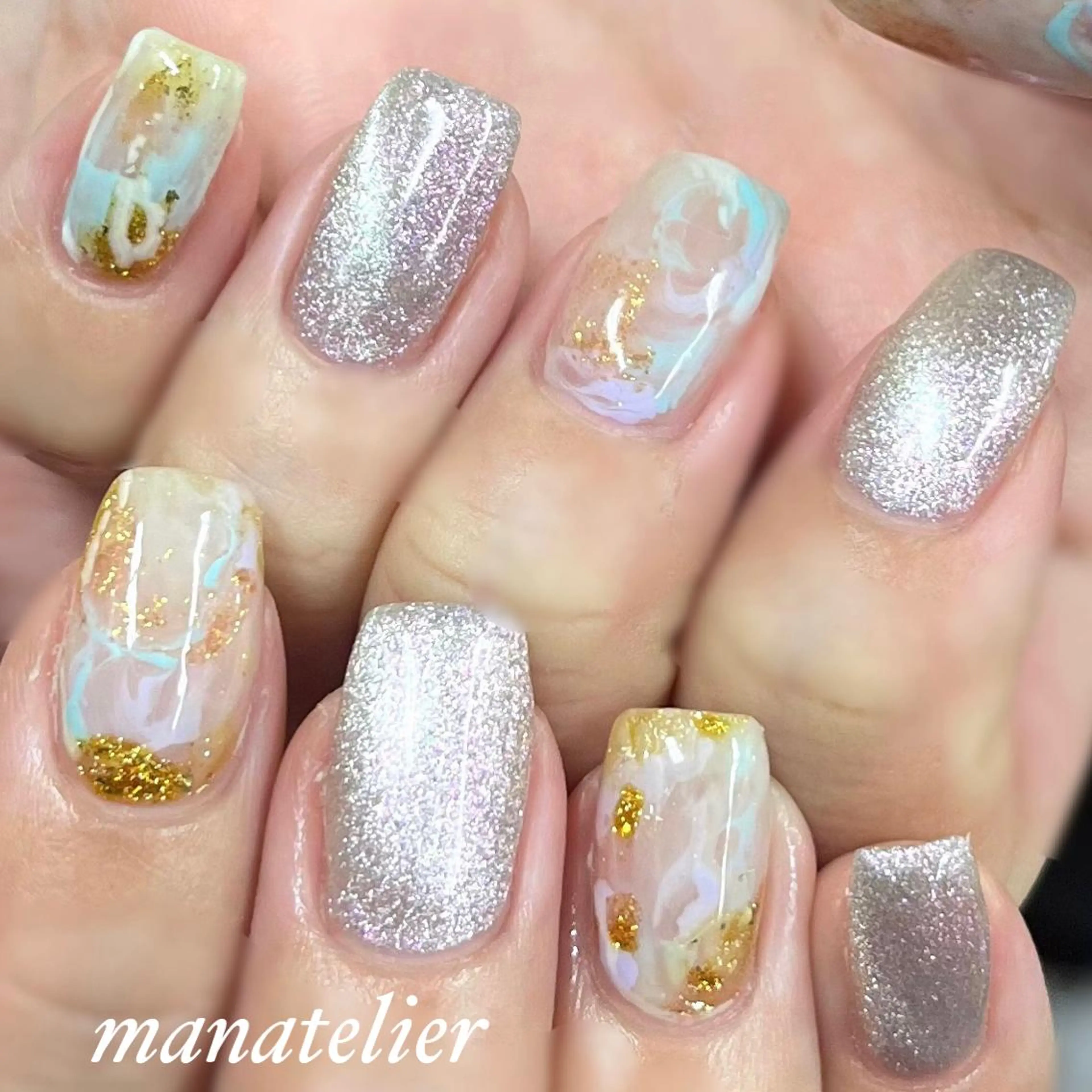ネイル ニュアンスネイル ハンドネイル manatelier マナトリエのネイルデザイン