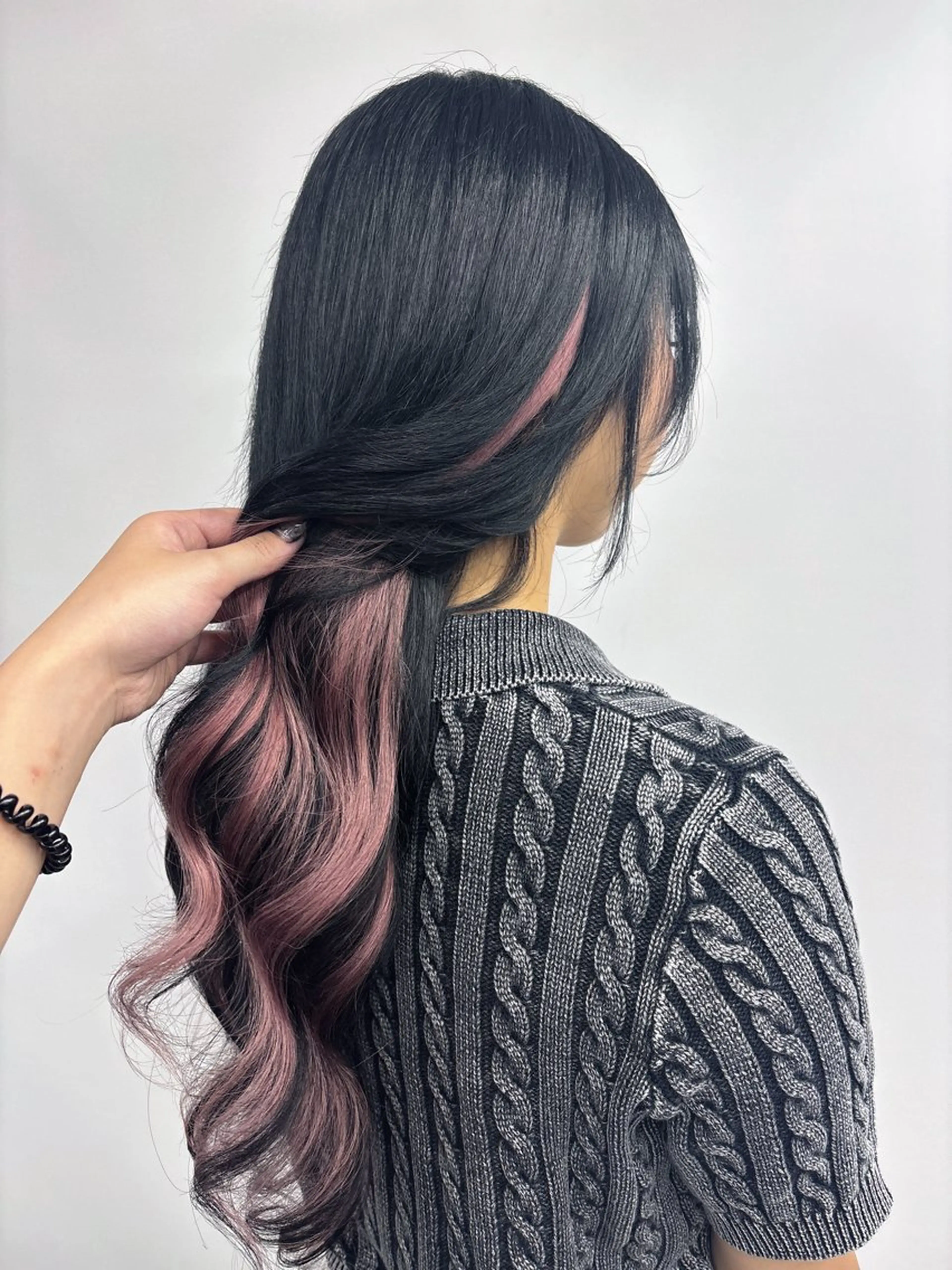 𓊆 インナーカラーエクステに挑戦したい方にオススメ🌟𓊇🫧ྀིシールエクステ10本➕エクステカット🫧ྀིの写真