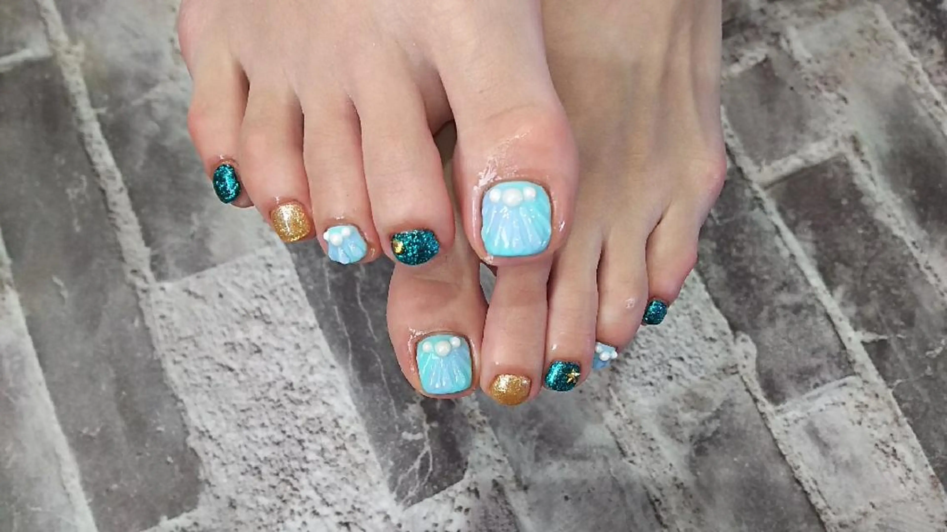 ネイル フットネイル Progress Nailのネイルデザイン