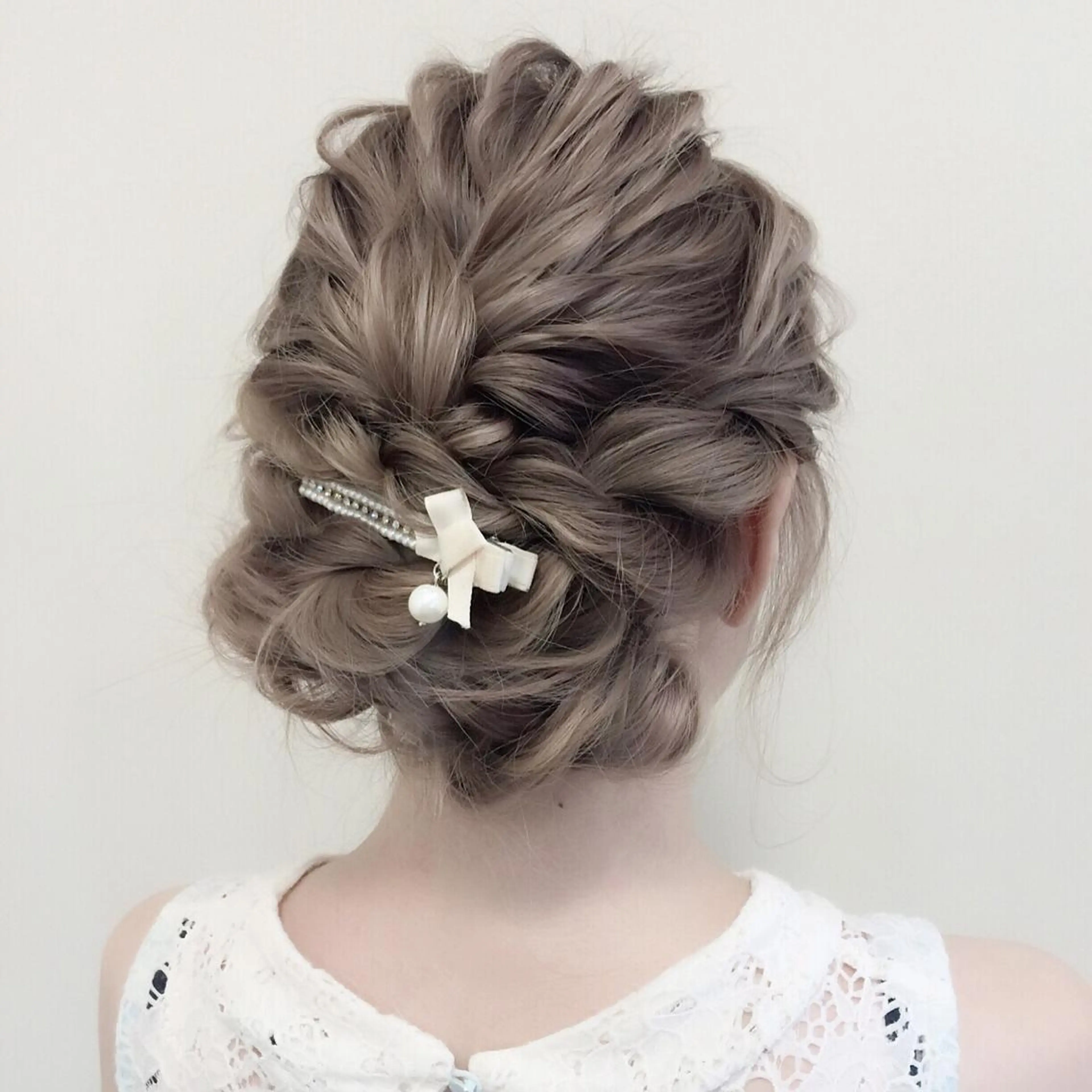 セミロング ロング ヘアアレンジ 沢田 瞳のヘアスタイル