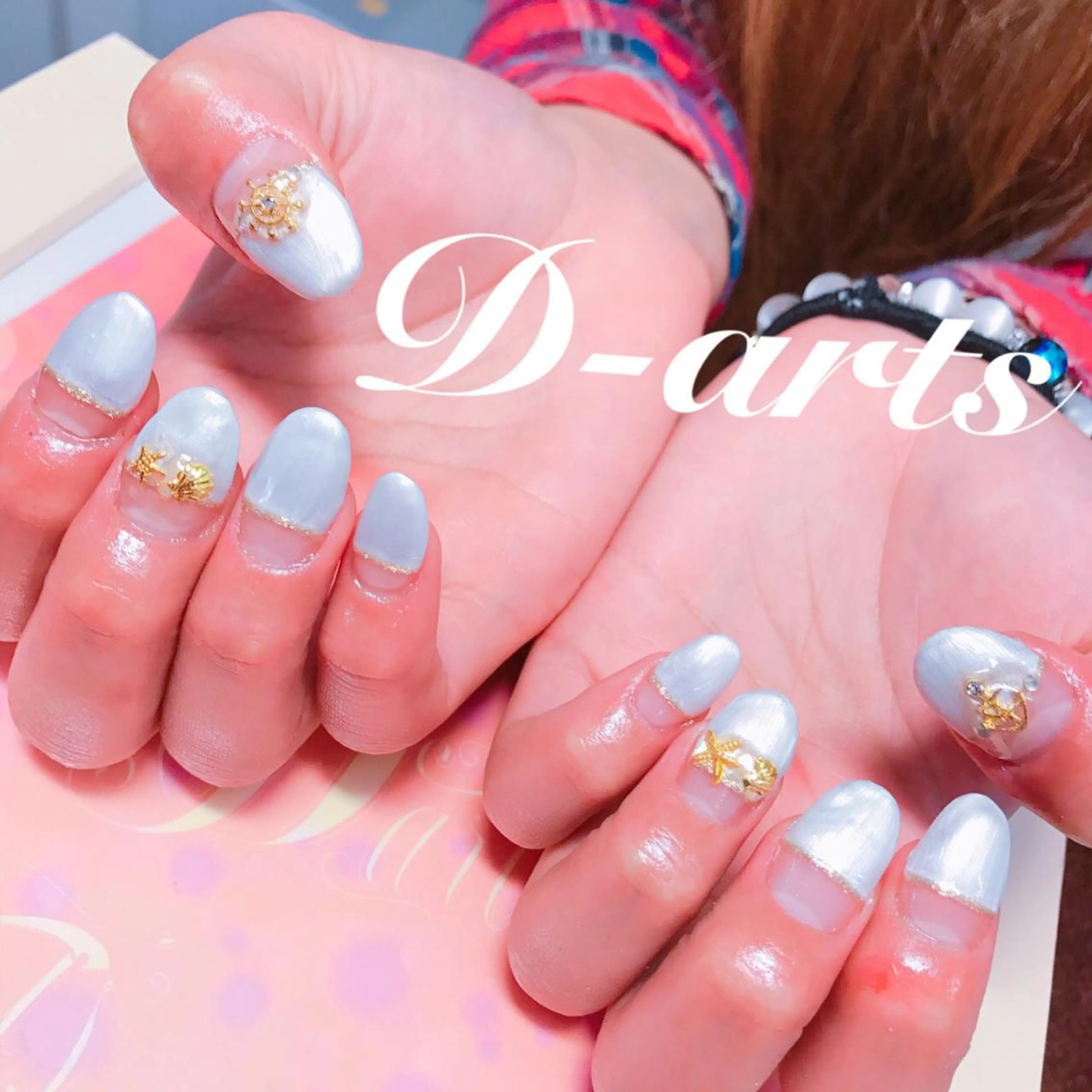 ネイル フレンチネイル S&S 村田小百合のネイルデザイン