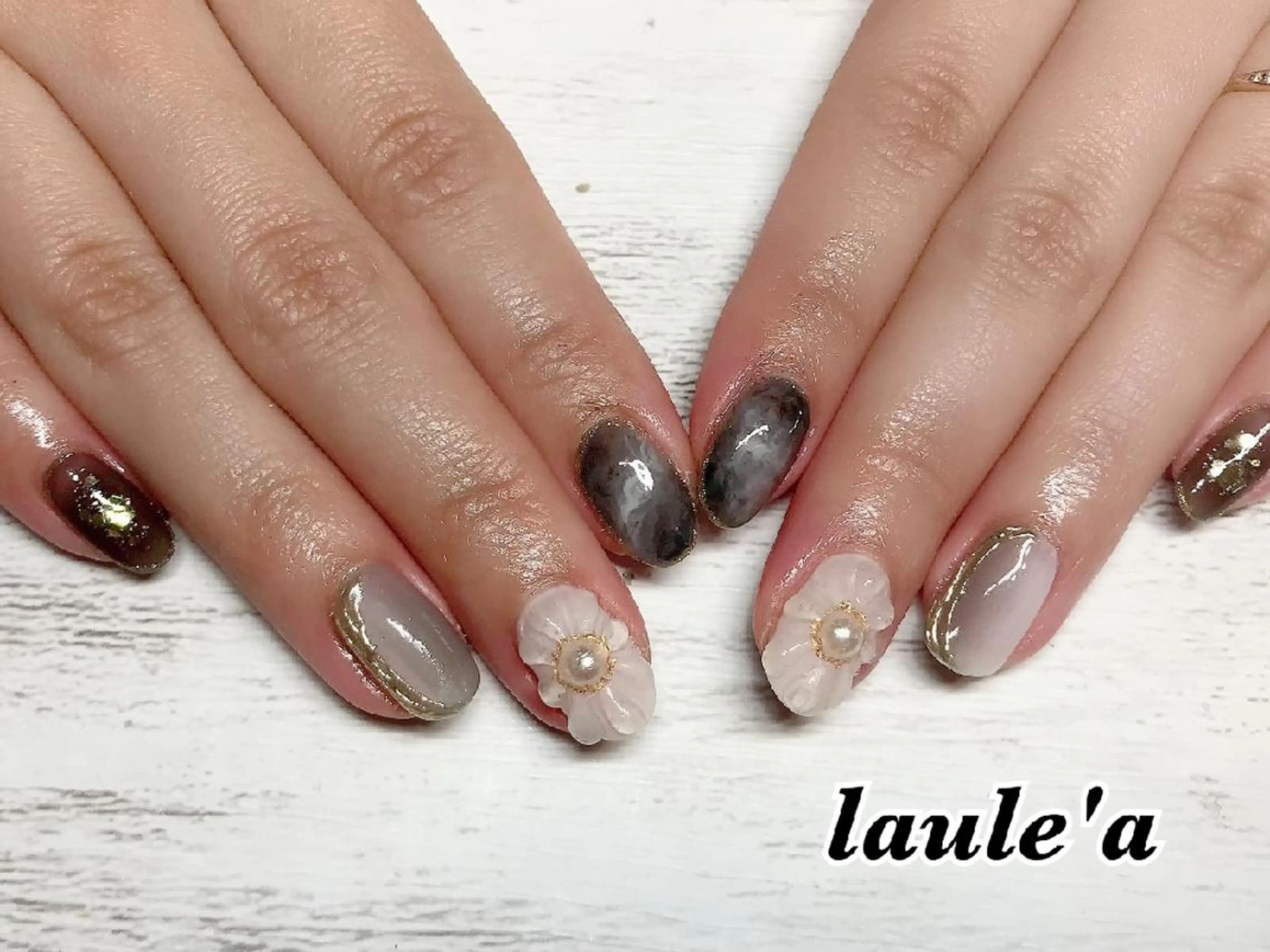 ネイル ハンドネイル Rグループ felizのネイルデザイン