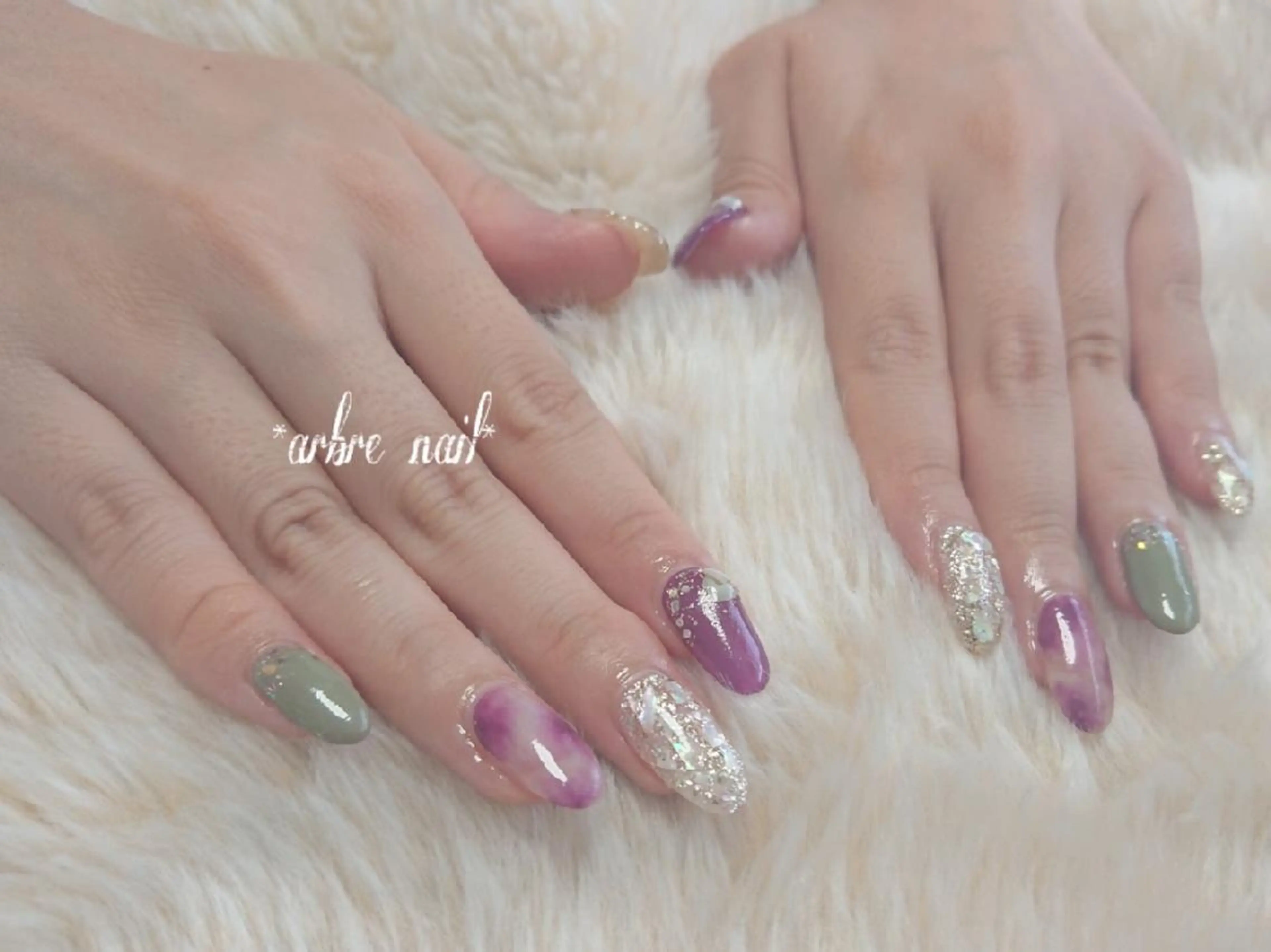 ネイル ＊arbre nail＊.アーブルネイル所属・✯.。 arbre  nail 。✯.のネイルデザイン