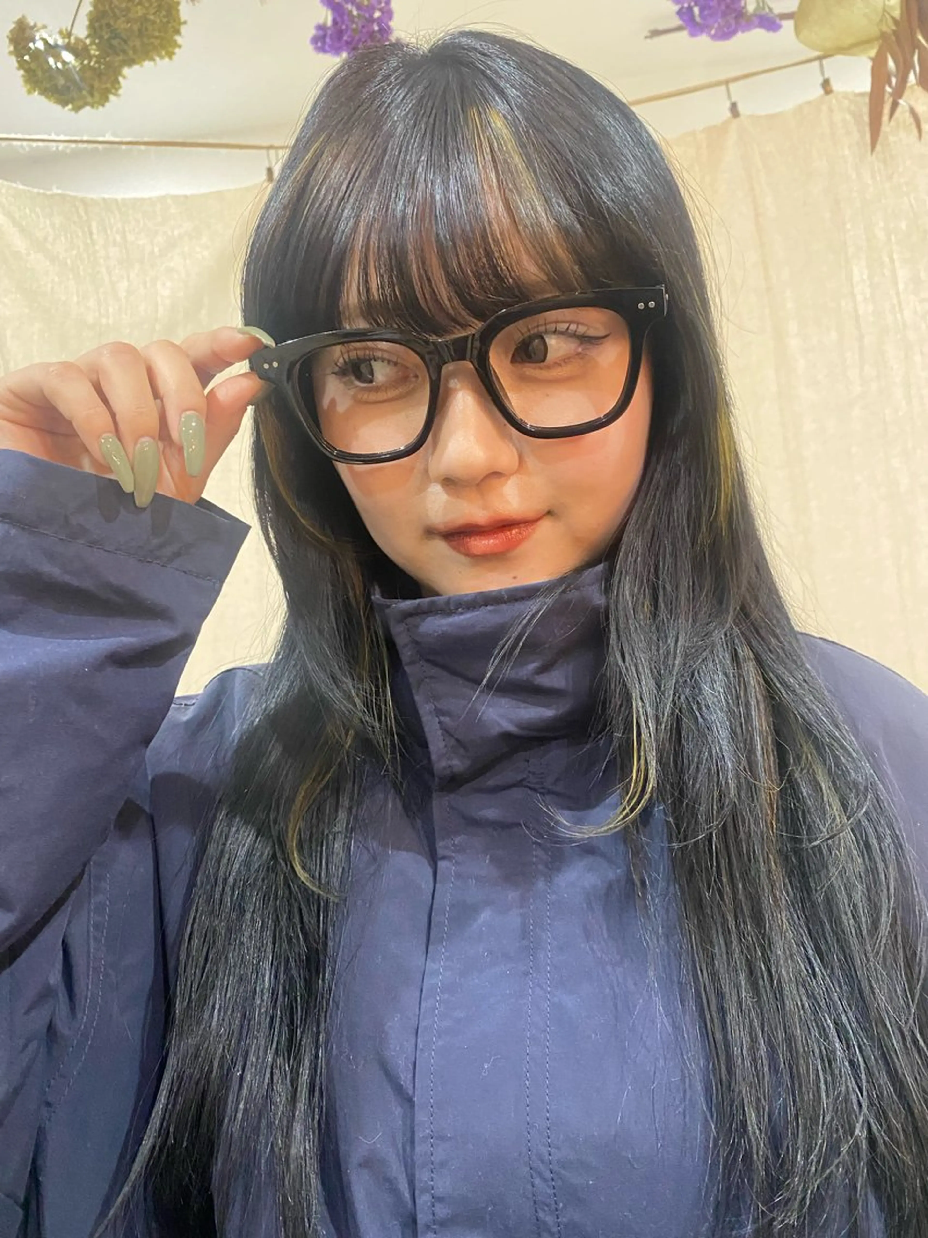 ロング andthebricks所属・剱持 介里のヘアスタイル