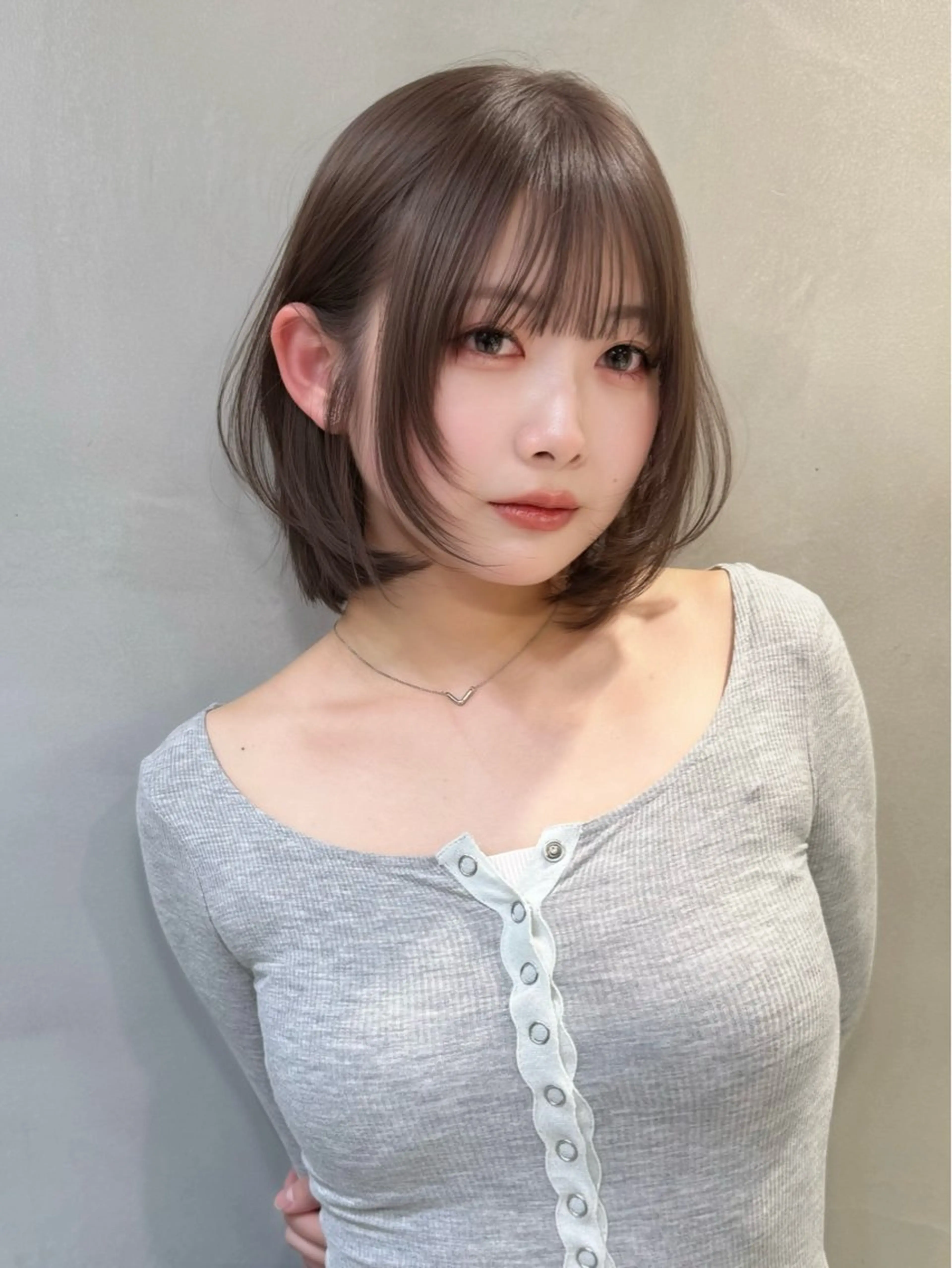 ショート カラー カット ヘアカラー トリートメント 髪質改善 顔まわり 🌿柏崎颯刀のヘアスタイル