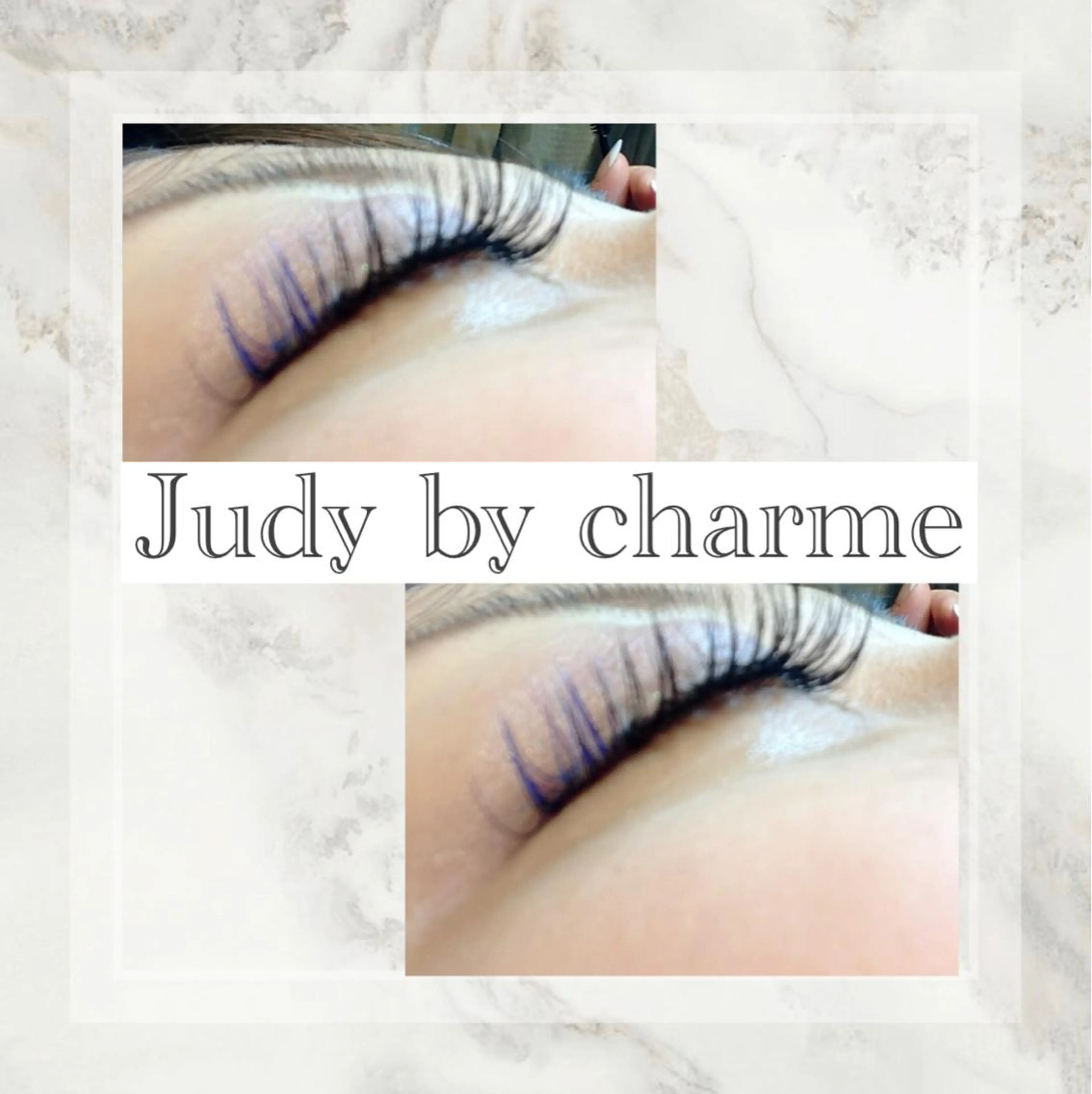 マツエク・マツパ 付け放題 Judy by charmeのマツエク・マツパデザイン