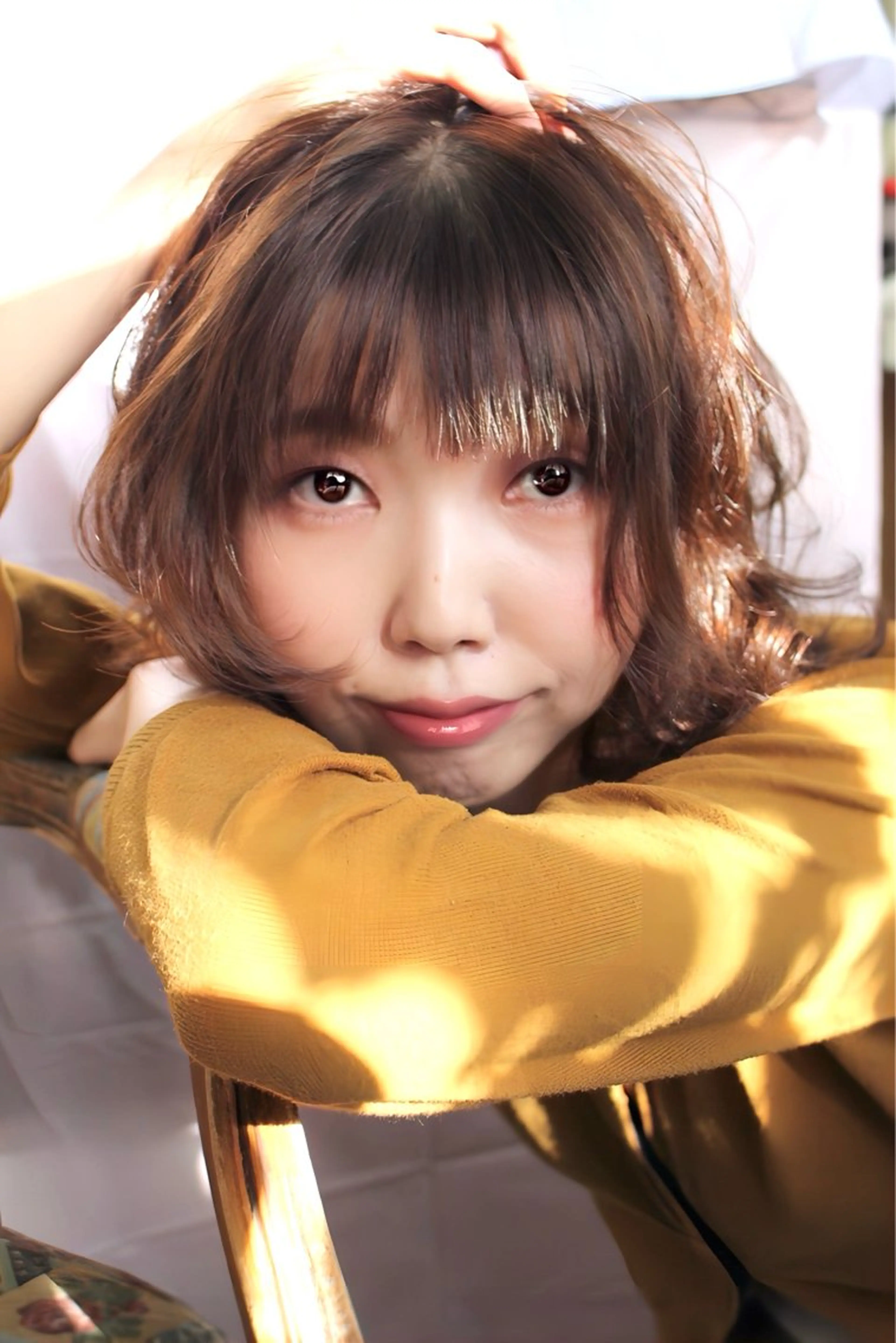 セミロング パーマ セミロングパーマ 髪質改善のプロ✨りな さんのヘアスタイル