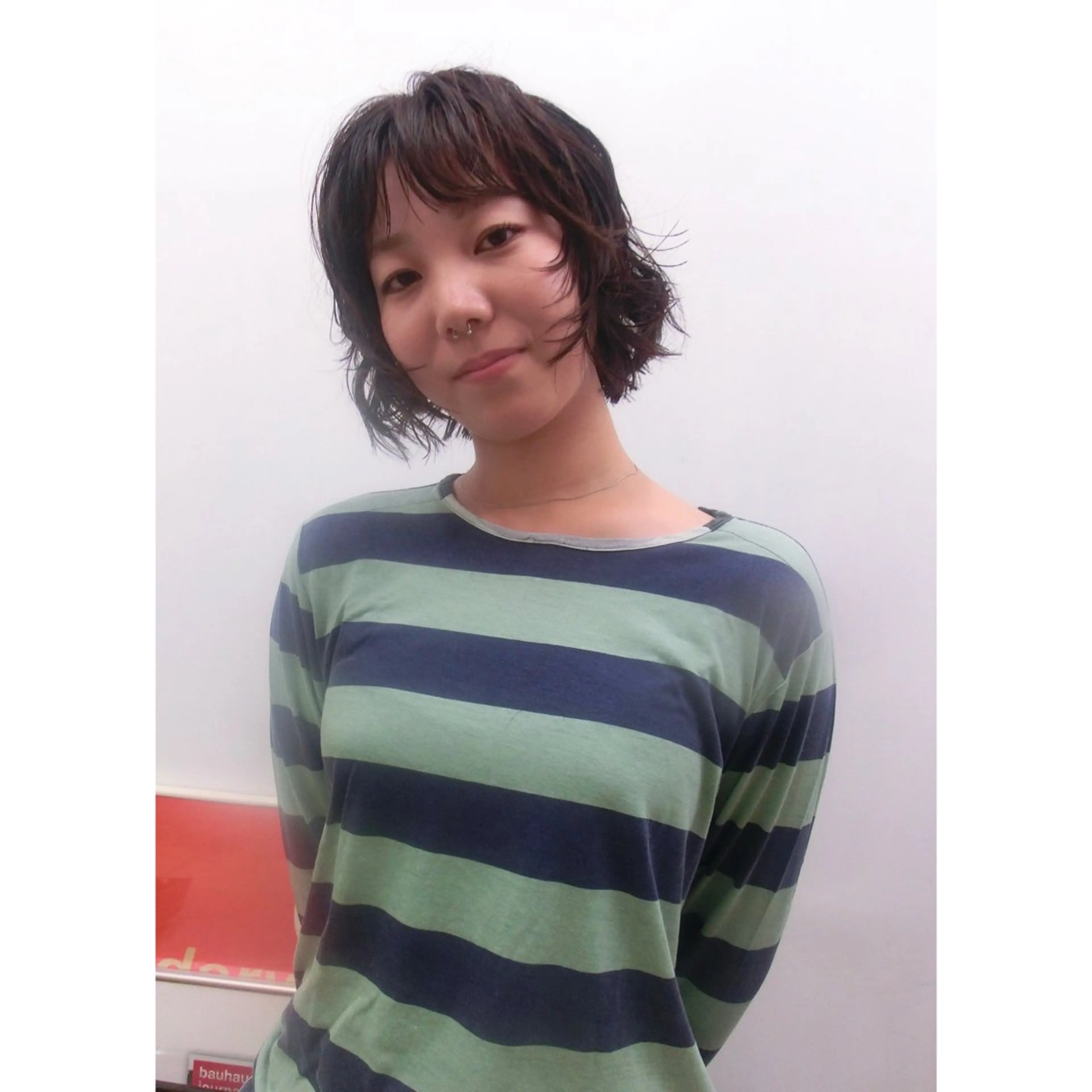 ミディアム パーマ Kanna 神奈のヘアスタイル