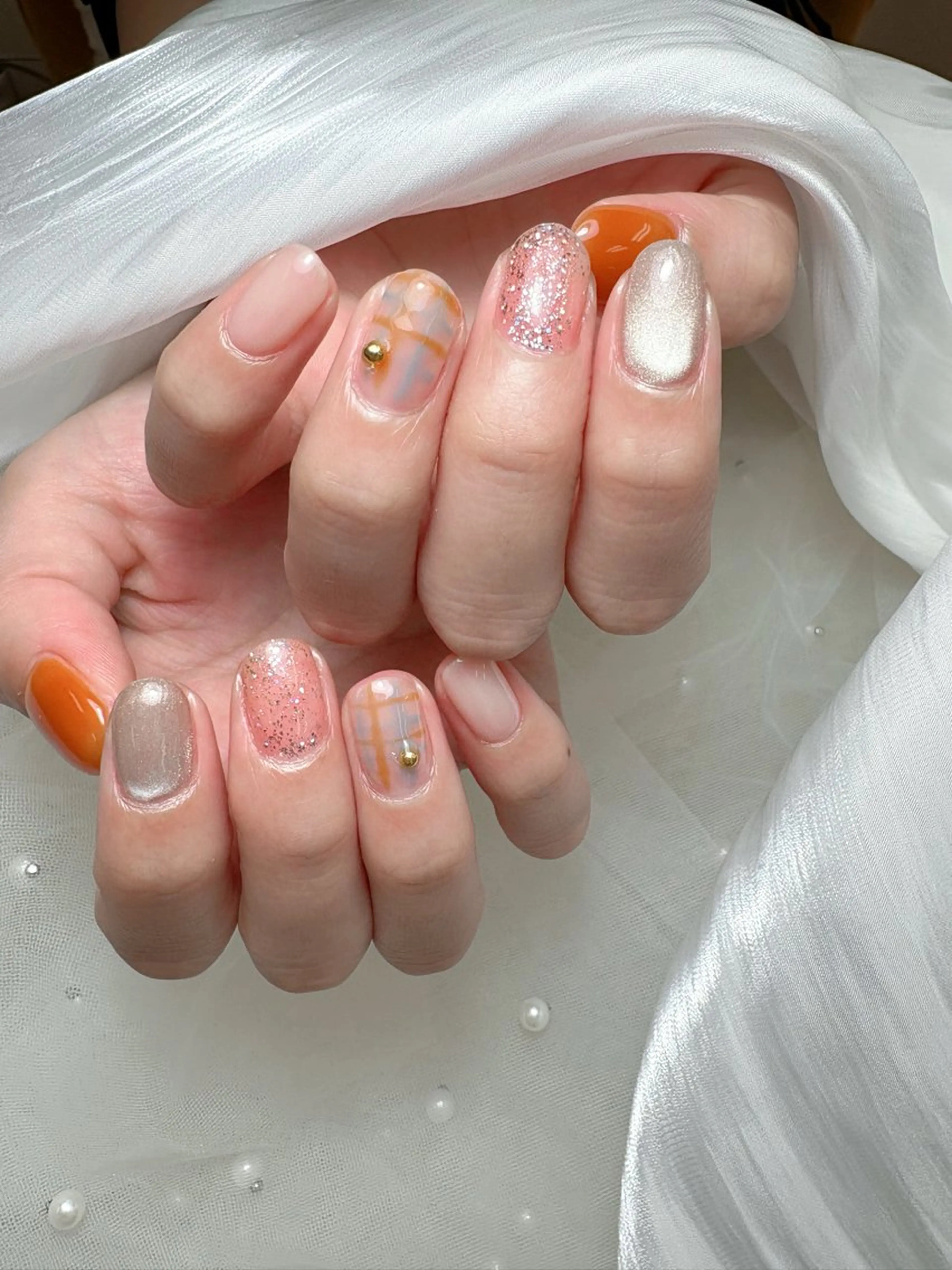 ネイル シンプルネイル 💎ネイリスト💎 月奈🌕🎀のネイルデザイン