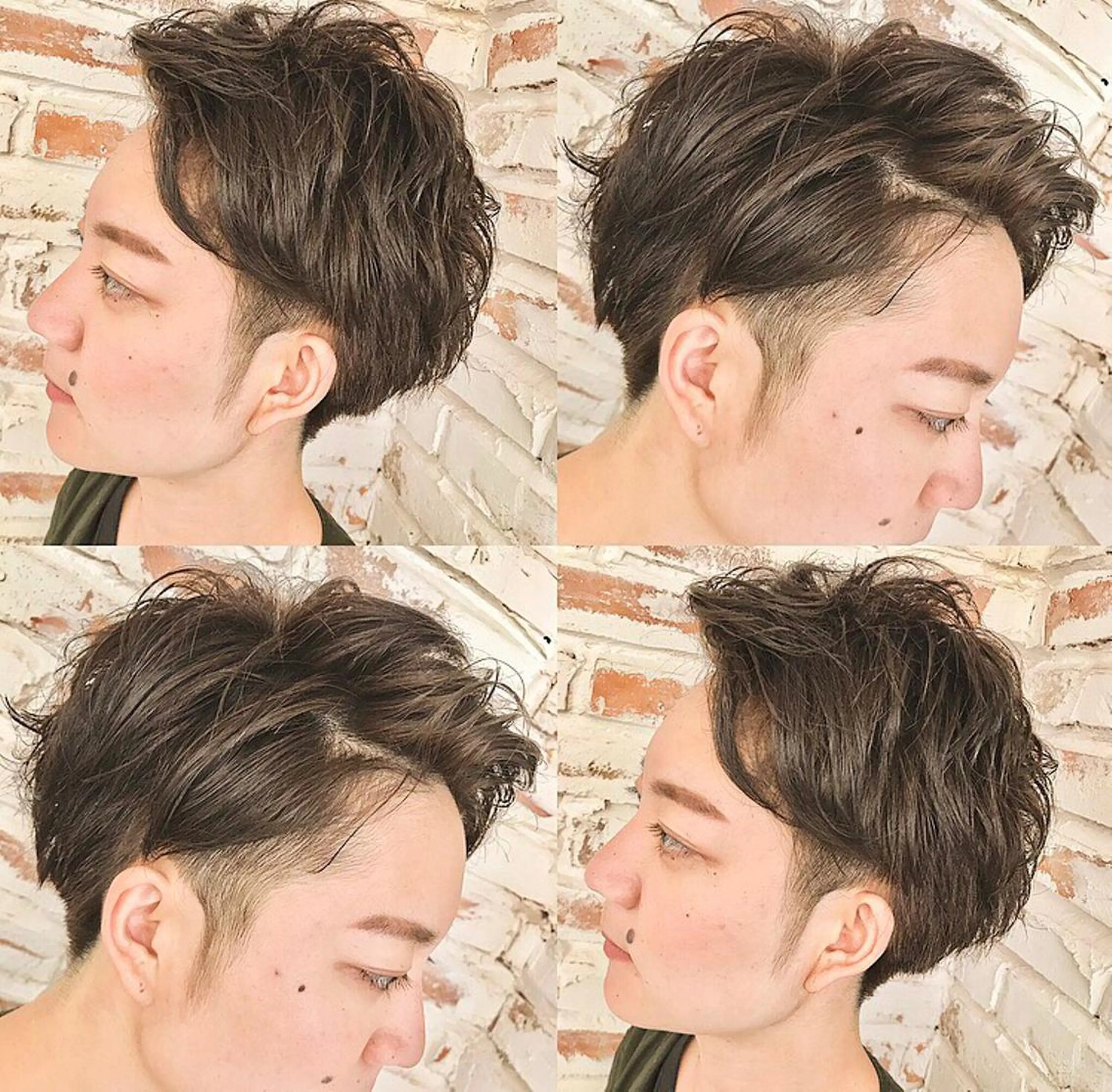 ショート カット ヘアカラー パーマ トリートメント YUSUKE ITOのヘアスタイル