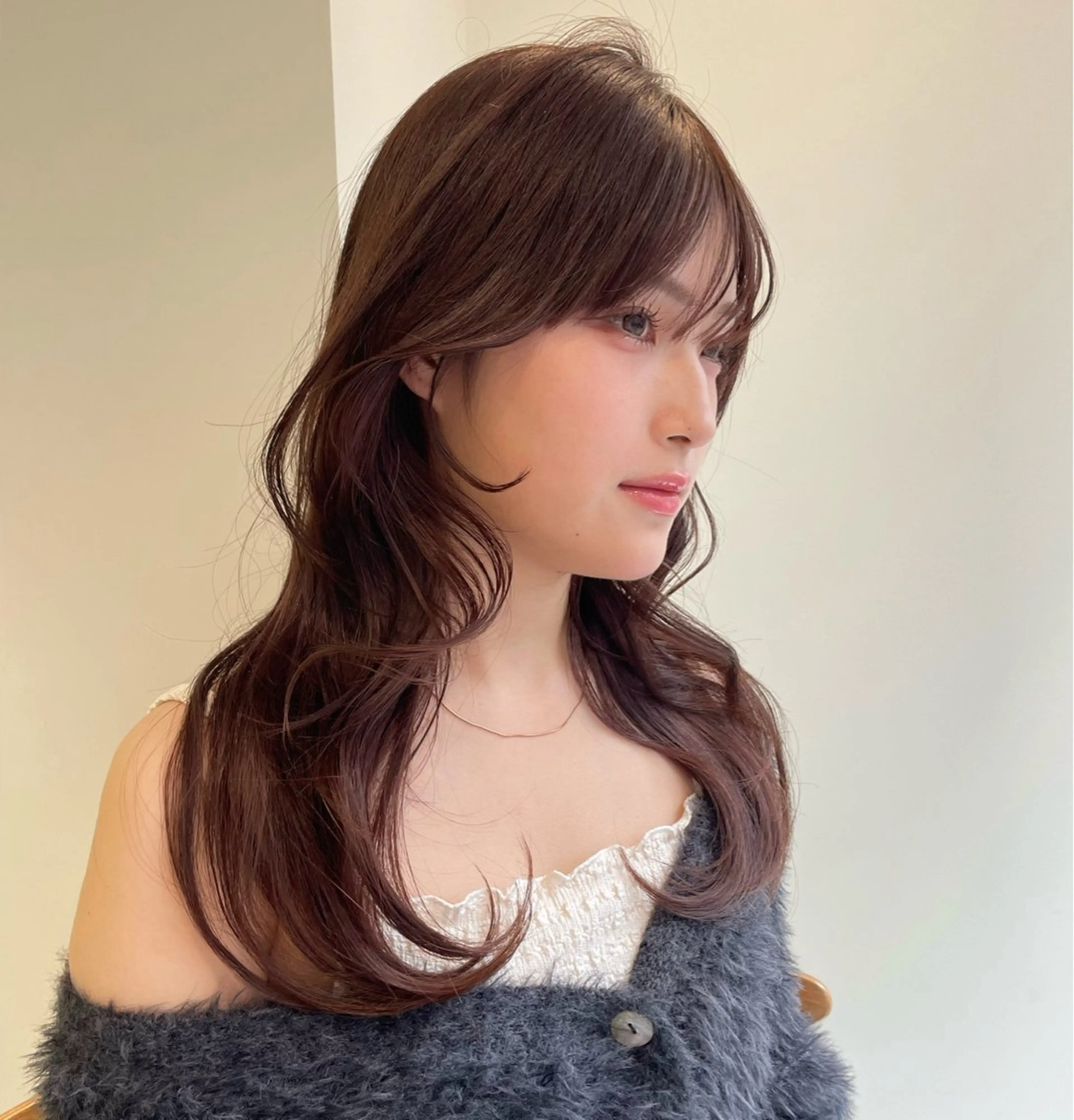 ロング カット ヘアカラー 透明感🍨レイヤー ヘアセット/miyuのヘアスタイル