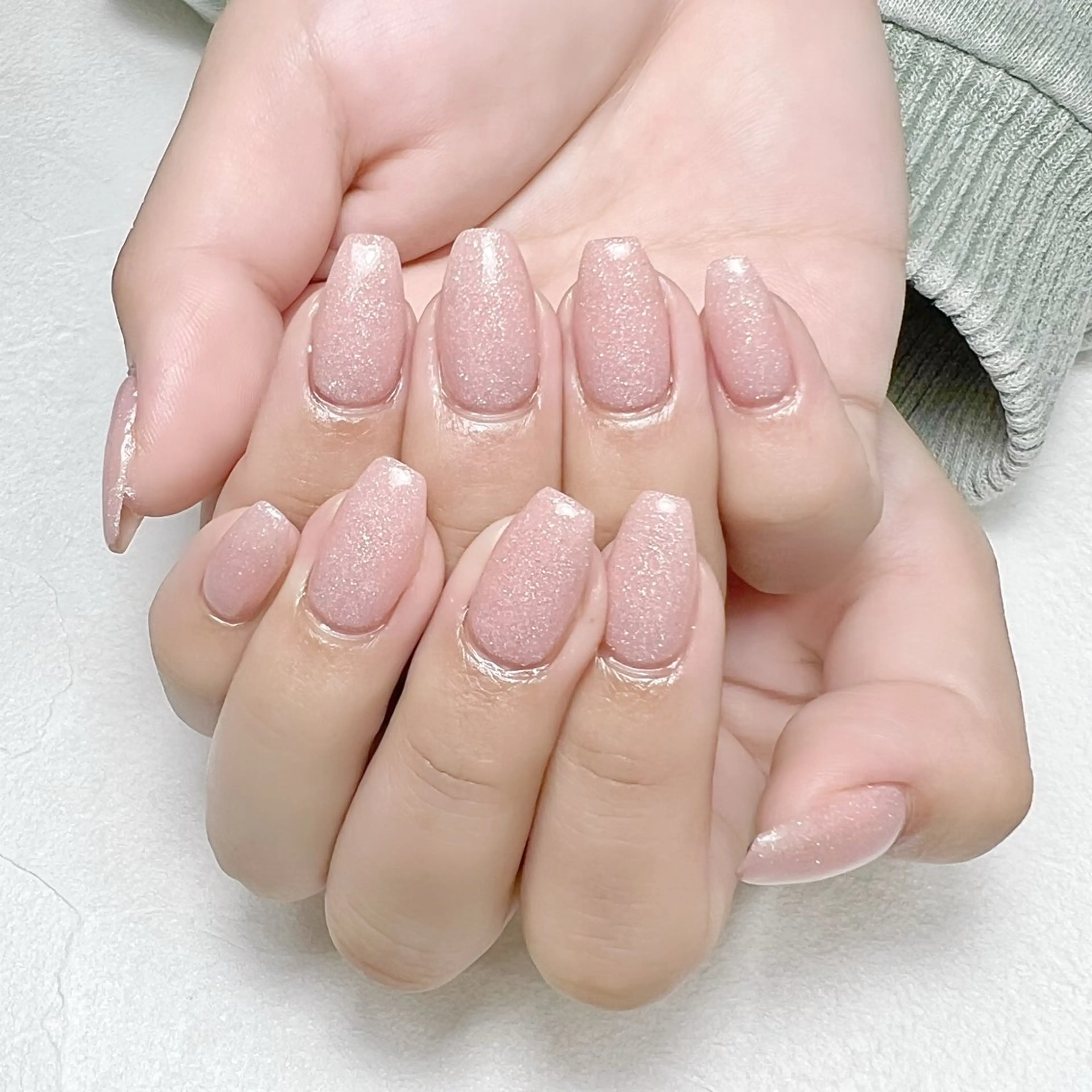ネイル オフィスネイル ワンカラーネイル rouse nail RISATOのネイルデザイン