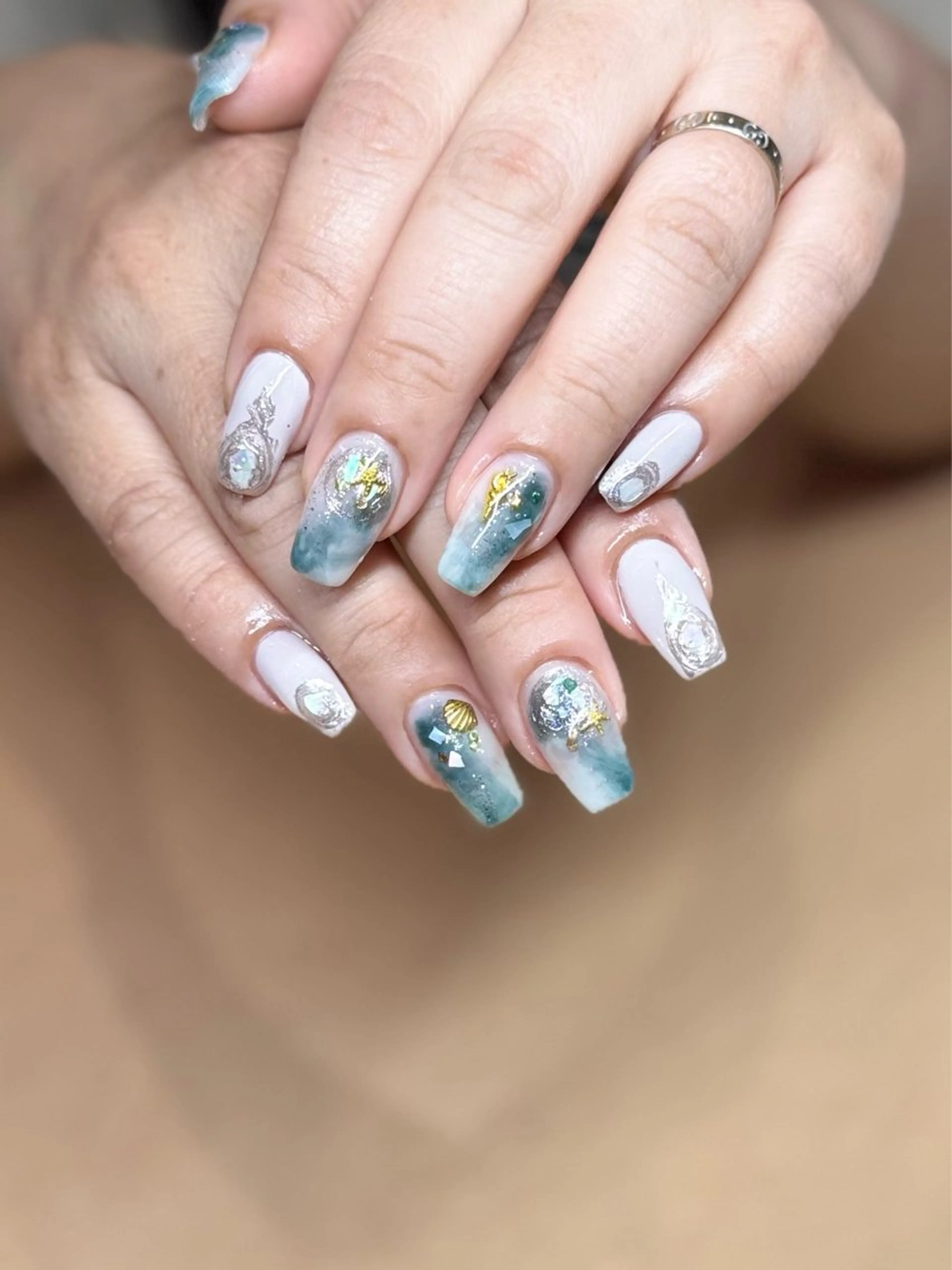 ネイル 持ち込み ハンドネイル ハンドケア 𝓝𝓪𝓲𝓻 𝓝𝓪𝓲𝓵のネイルデザイン