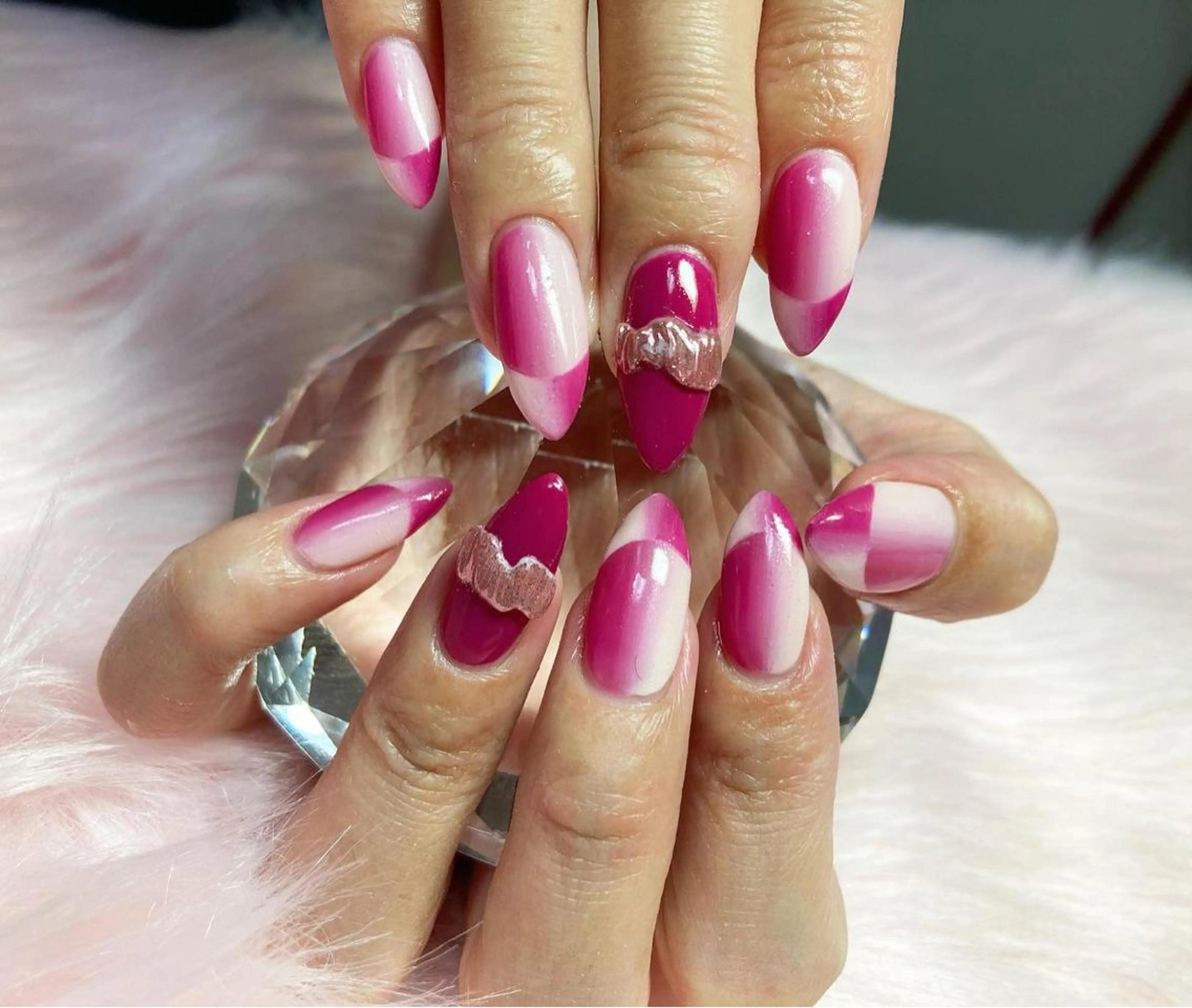 セミロング ネイル nail yukkoのネイルデザイン