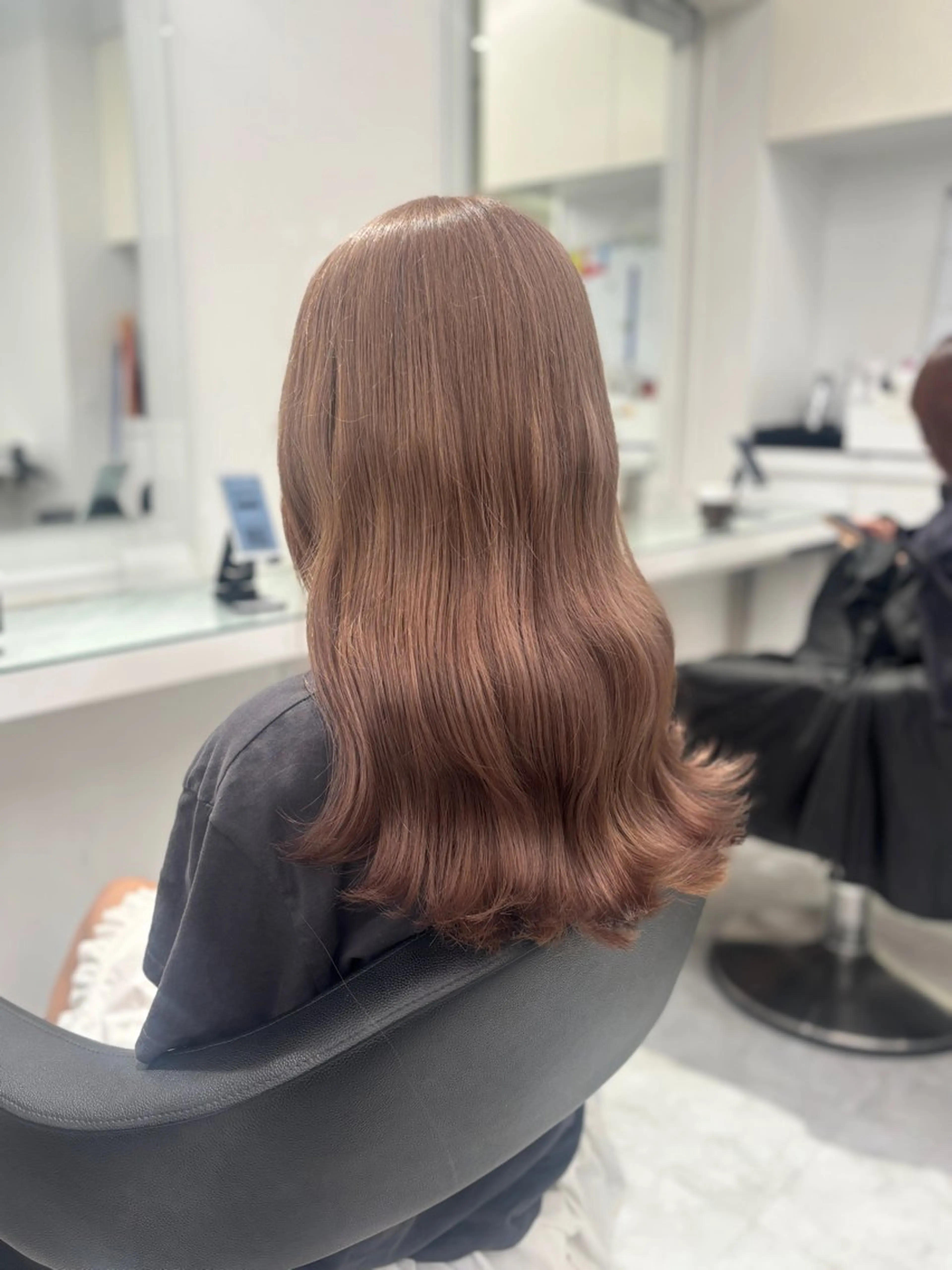 ロング カラー ヘアカラー トリートメント 💖ミルクティー💖 あかり💖のヘアスタイル