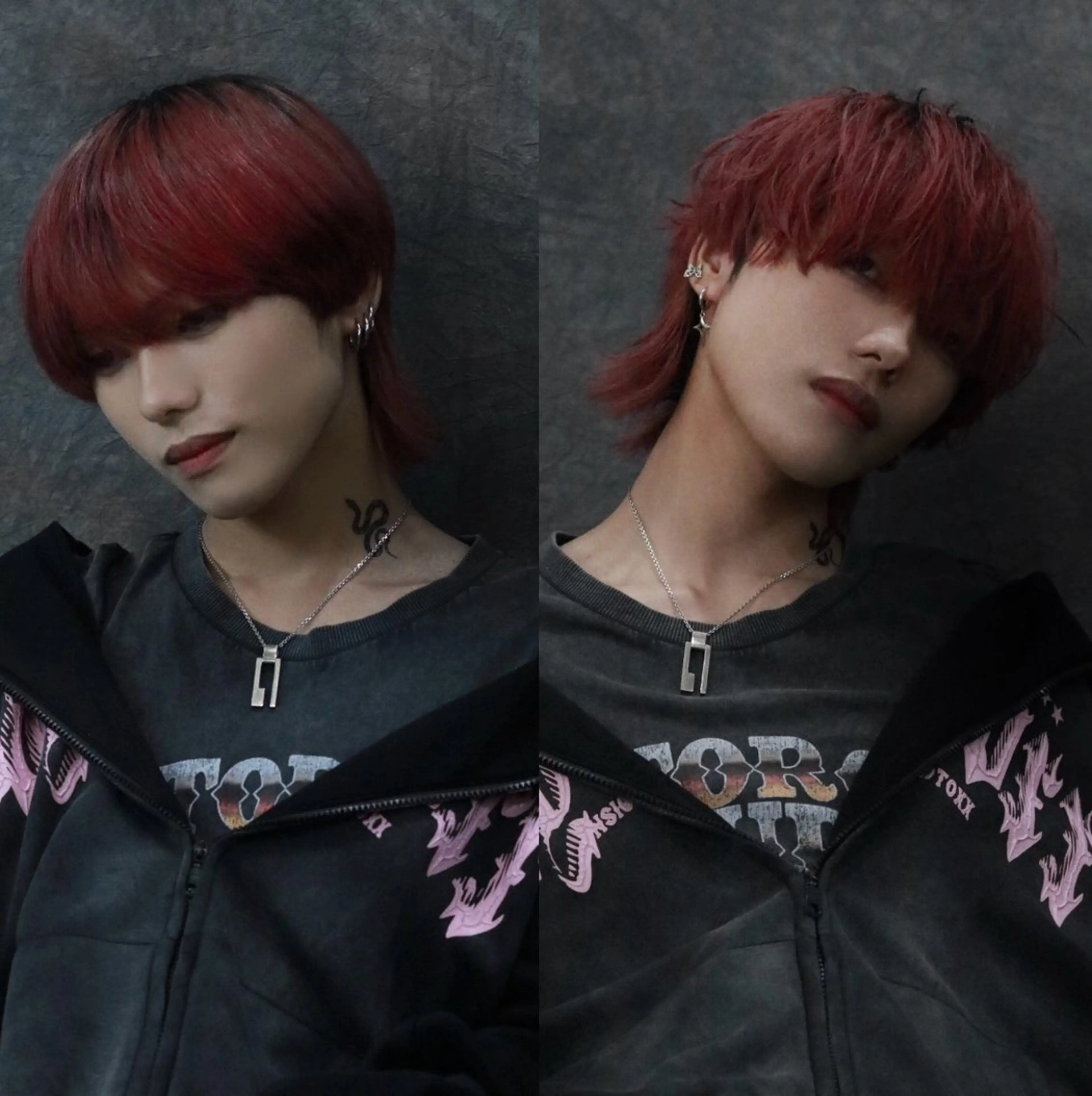 ミディアム メンズ カット ヘアカラー RACCOON.TOKYO 渋谷店所属・メンズカット特化🐺 ウルフ[店長]置塩祥のヘアスタイル