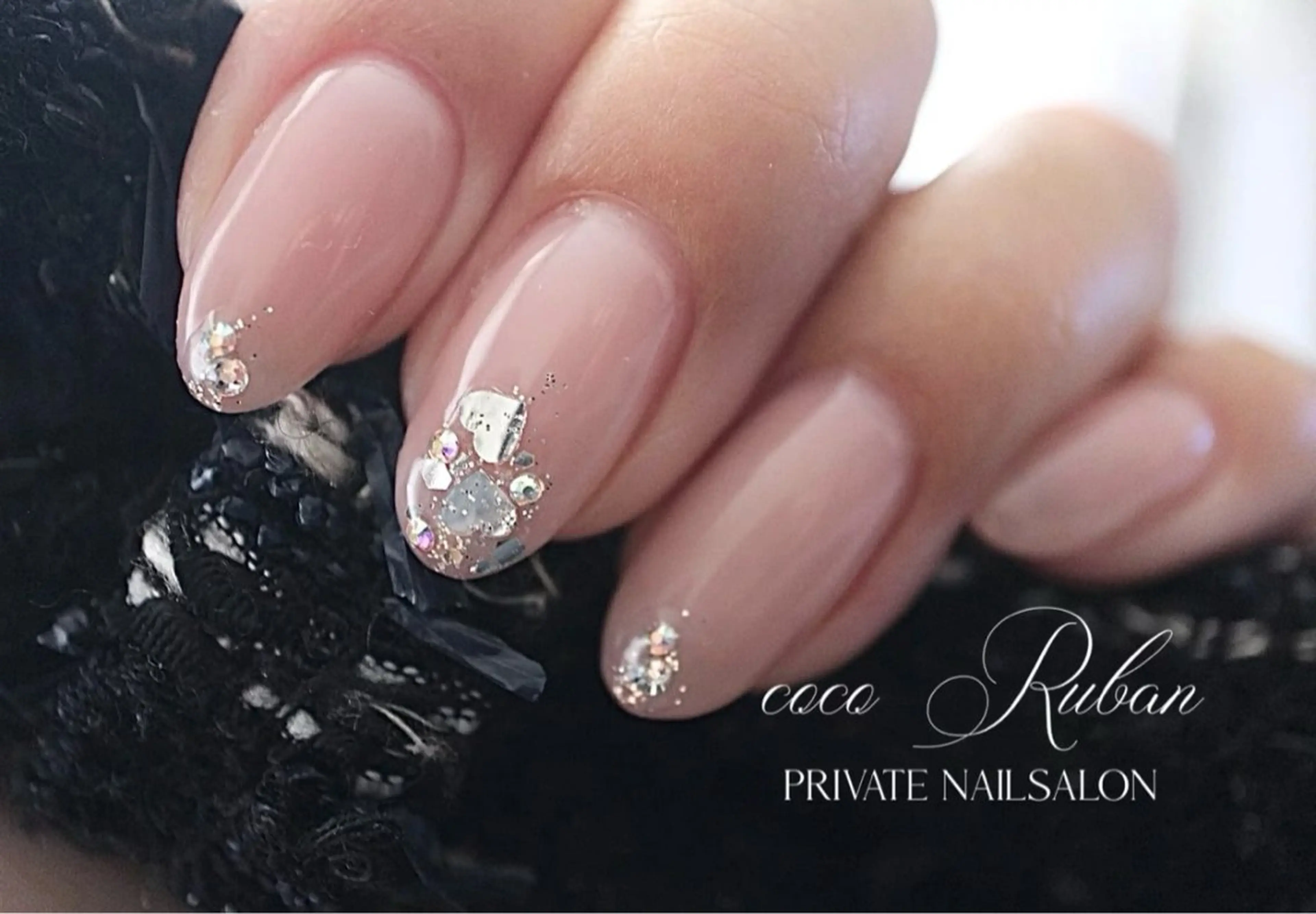 ネイル 自爪育成ネイルサロン ココリュバンのネイルデザイン