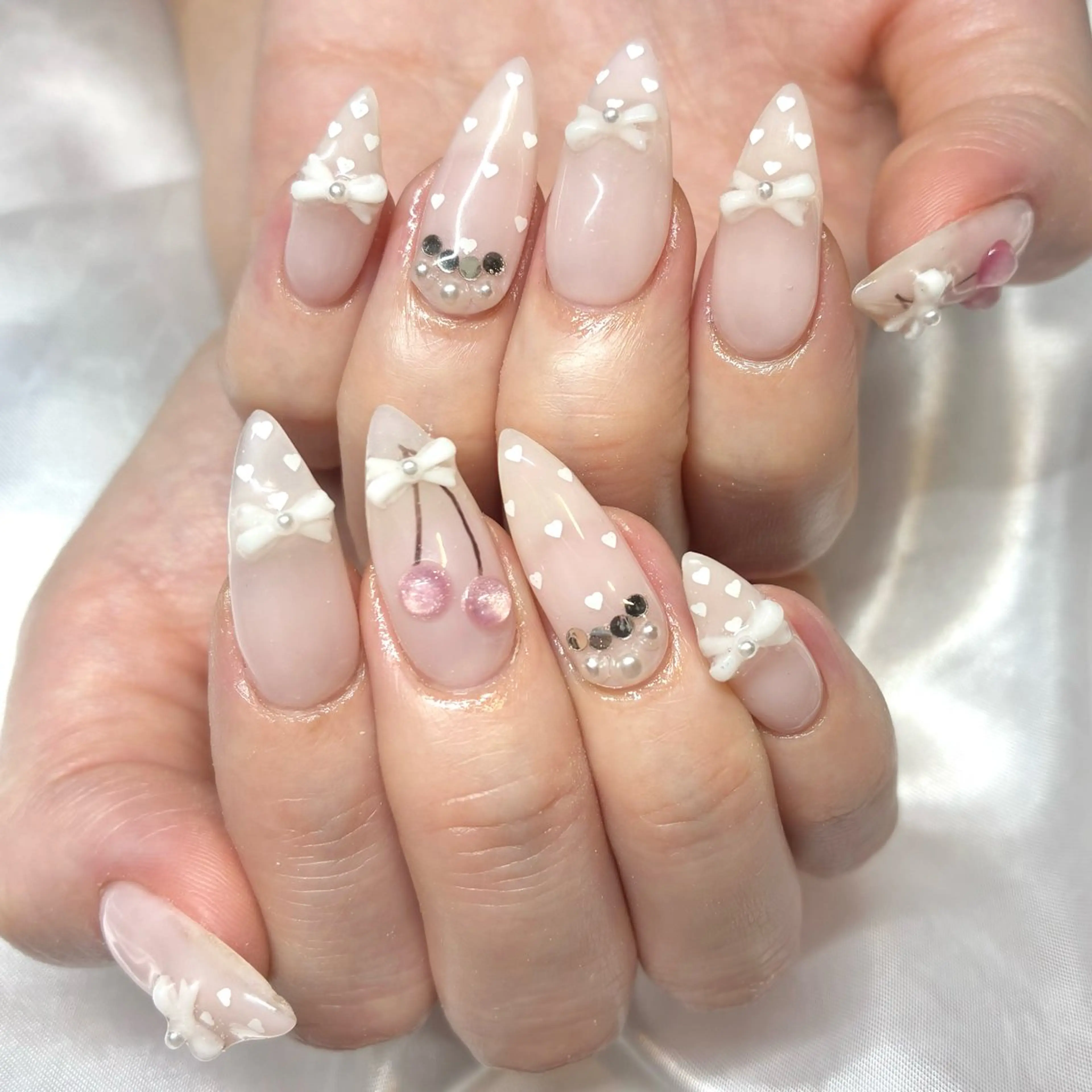 ネイル ハンドネイル Nail ヌシん家 AKANEのネイルデザイン