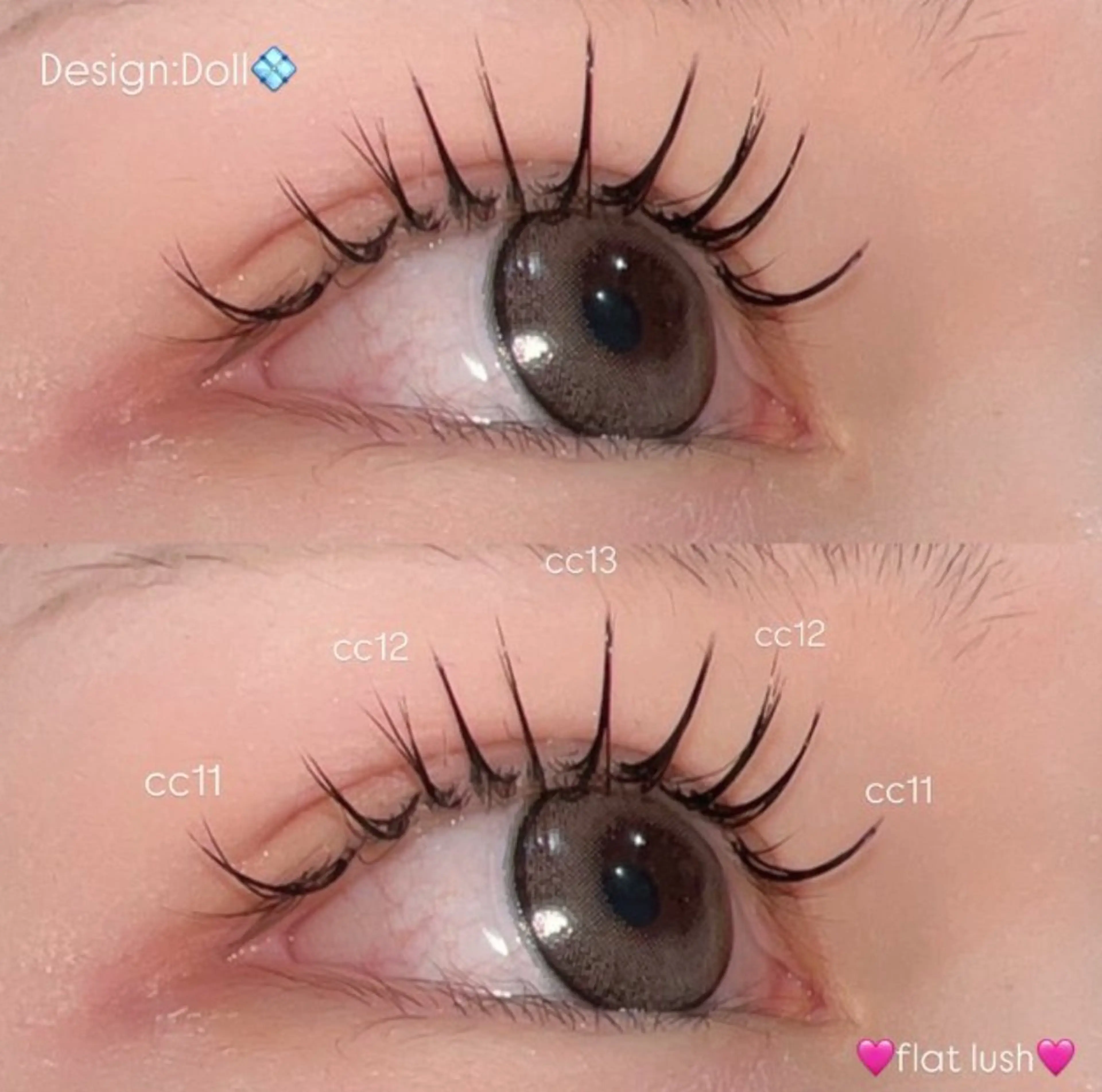 【新規:4000円/再来:5000円】flat lush 100本🎀(オフ込み)1時間程度の写真