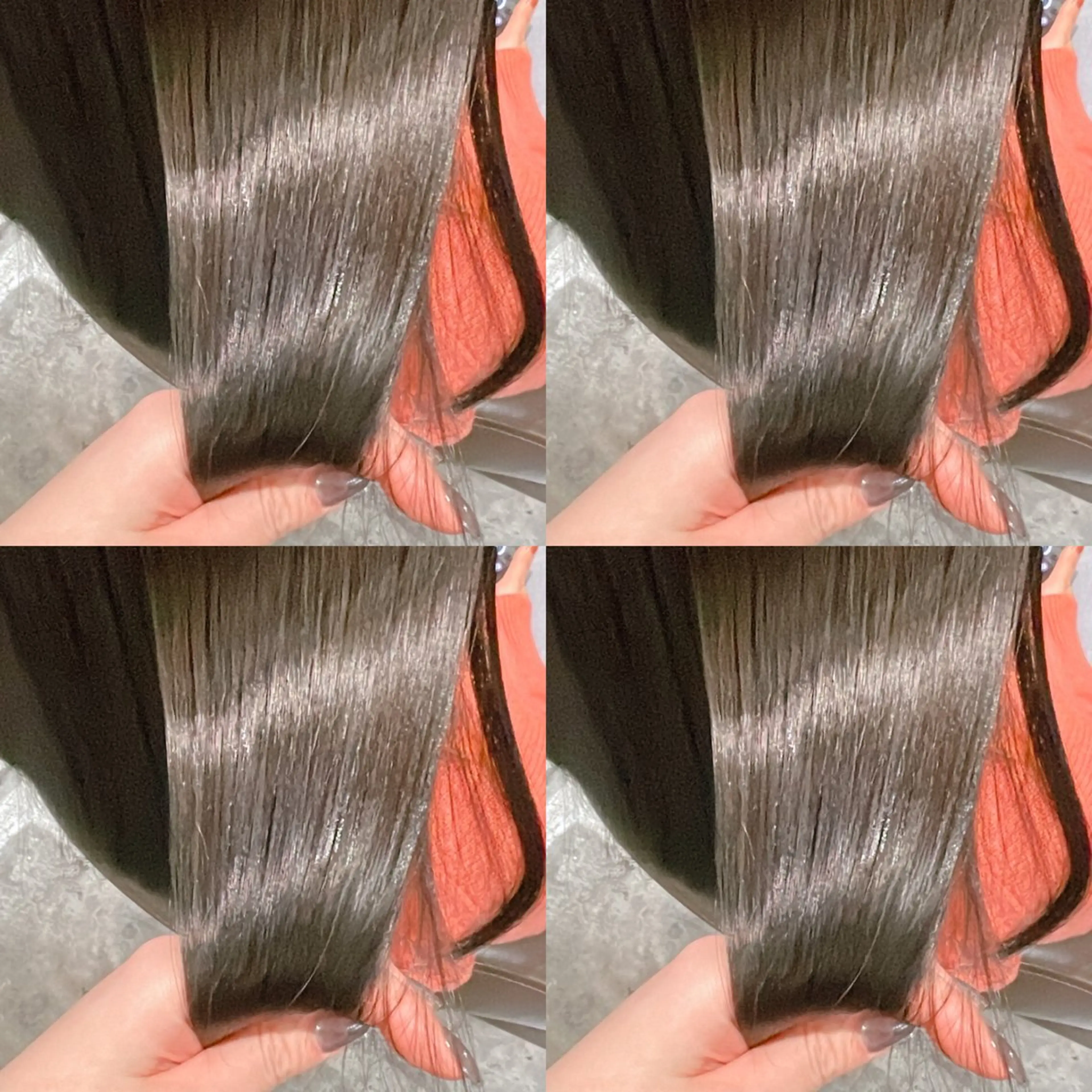 セミロング カラー カット ヘアカラー Minami. 🩵 再現性特化ヘアのヘアスタイル