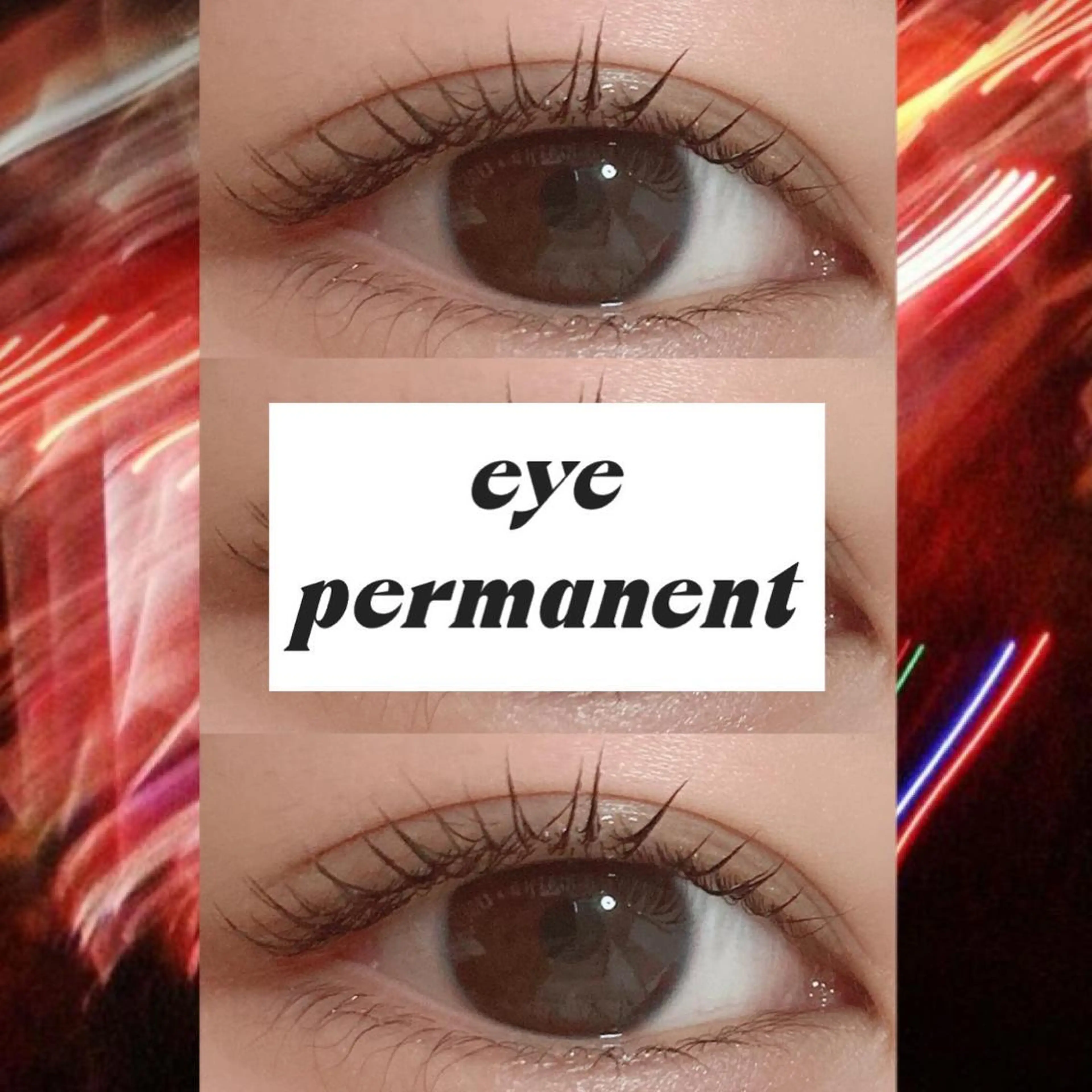 マツエク・マツパ 束感まつ毛 フラットラッシュ 韓国風マツエク まつげパーマ 一重×まつ毛パーマ orihara𐙚 まつげパーマ/眉毛のマツエク・マツパデザイン