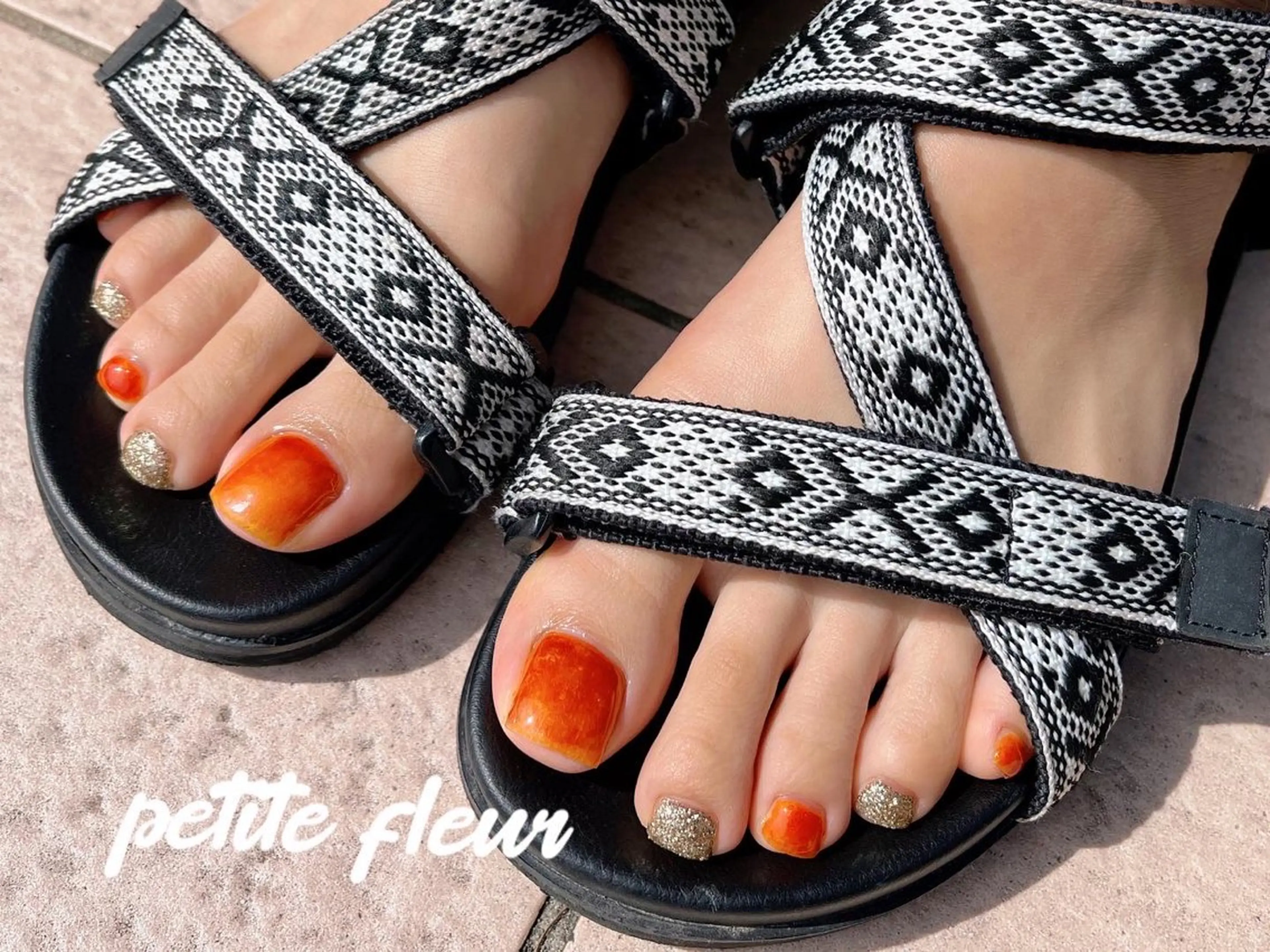 ネイル フットネイル ビューティーサロン プチフルールのネイルデザイン