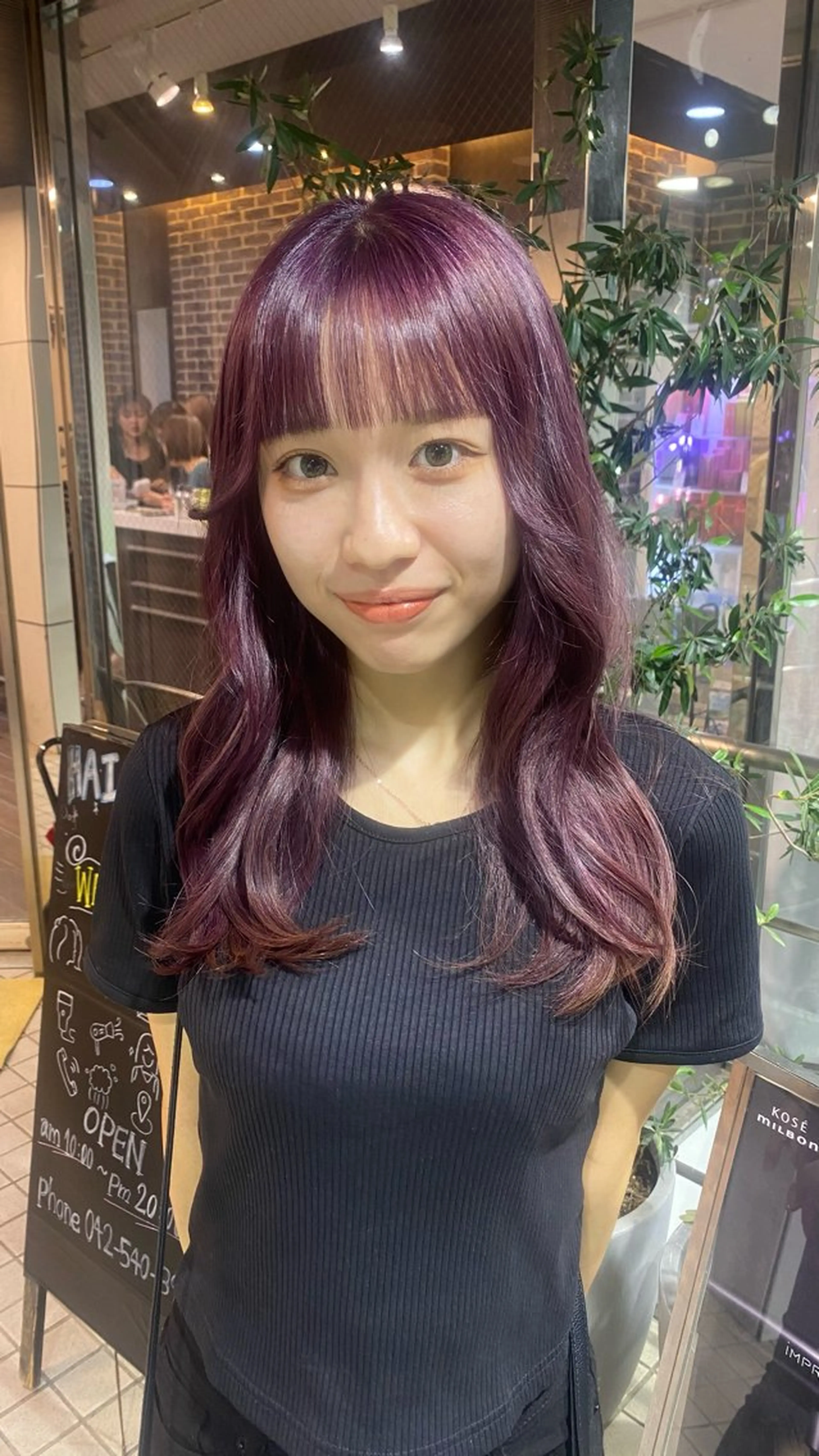 ロング カラー メンズ メンズブリーチ メンズハイライト メンズハイトーン メンズインナーカラー メンズ韓国風 カット ヘアカラー トリートメント ヘアセット designcolo r/似合わせNOKAのヘアスタイル