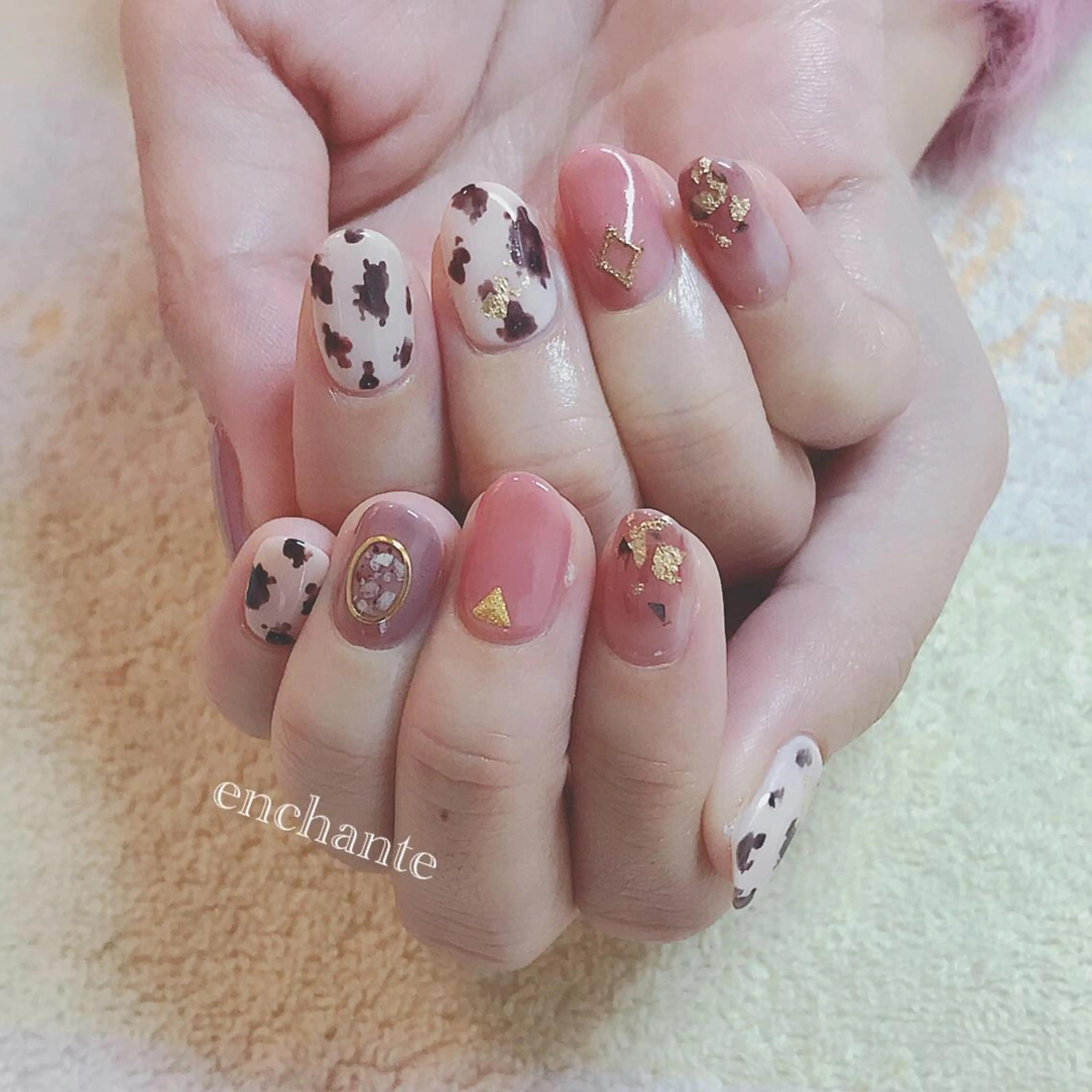 ネイル アンシャンテ所属・enchante 自由が丘のネイルデザイン