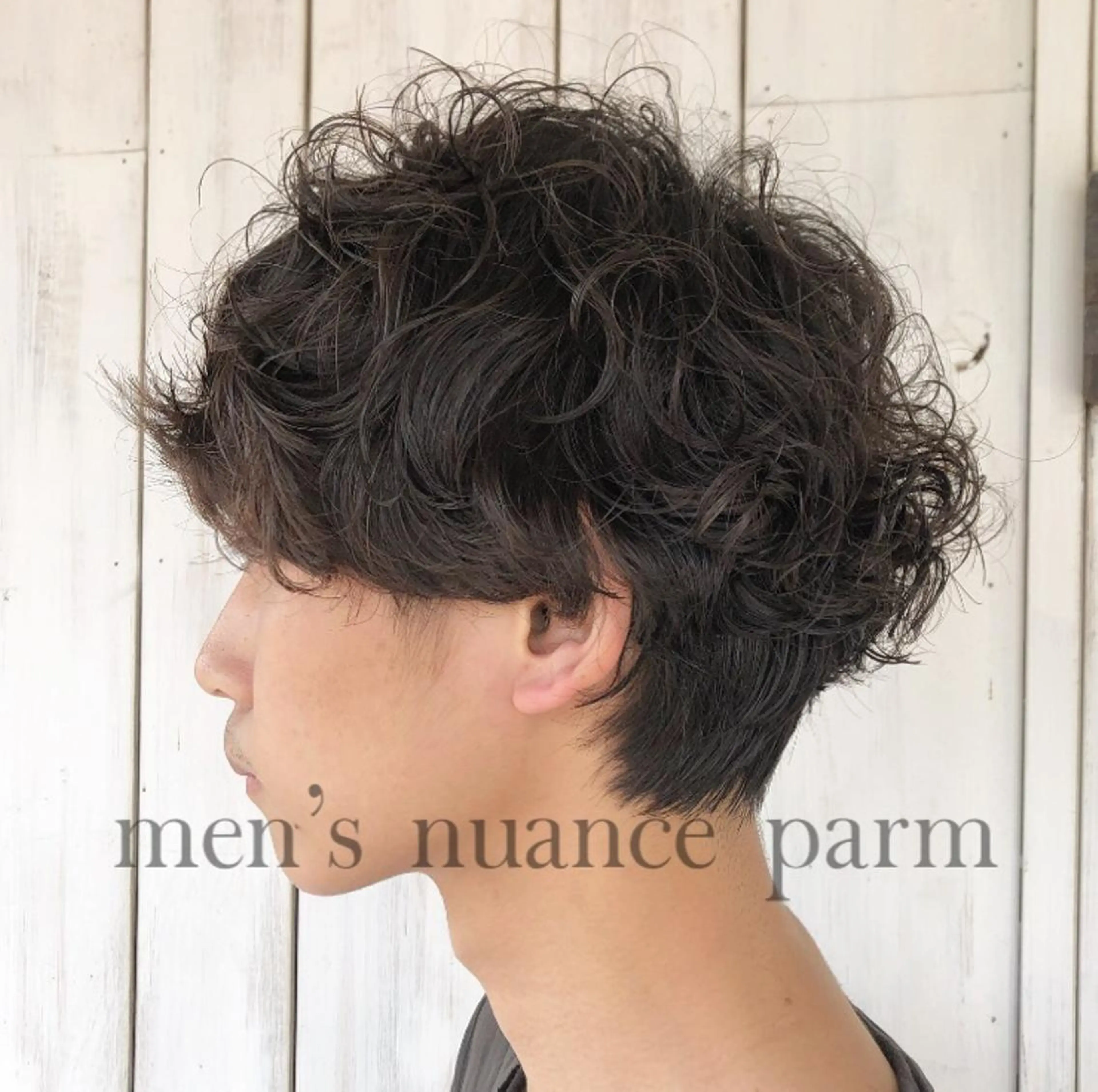 パーマ メンズ MOLLA 浅香山店所属・谷口ゆめ/縮毛矯正/ 大人女子/眉ワックスのヘアスタイル