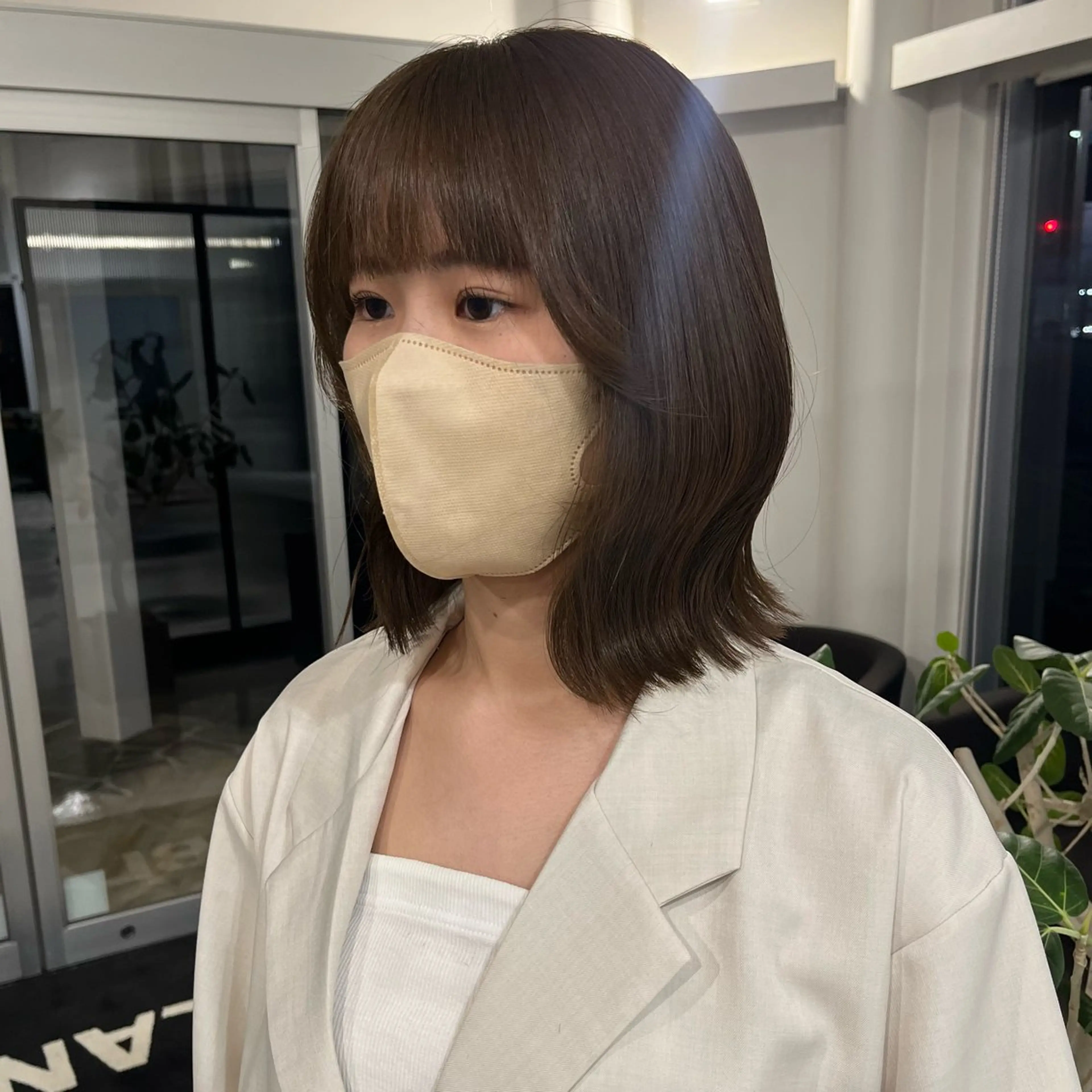 ショート カラー パーマ/レディース カット/伊藤萌のヘアスタイル