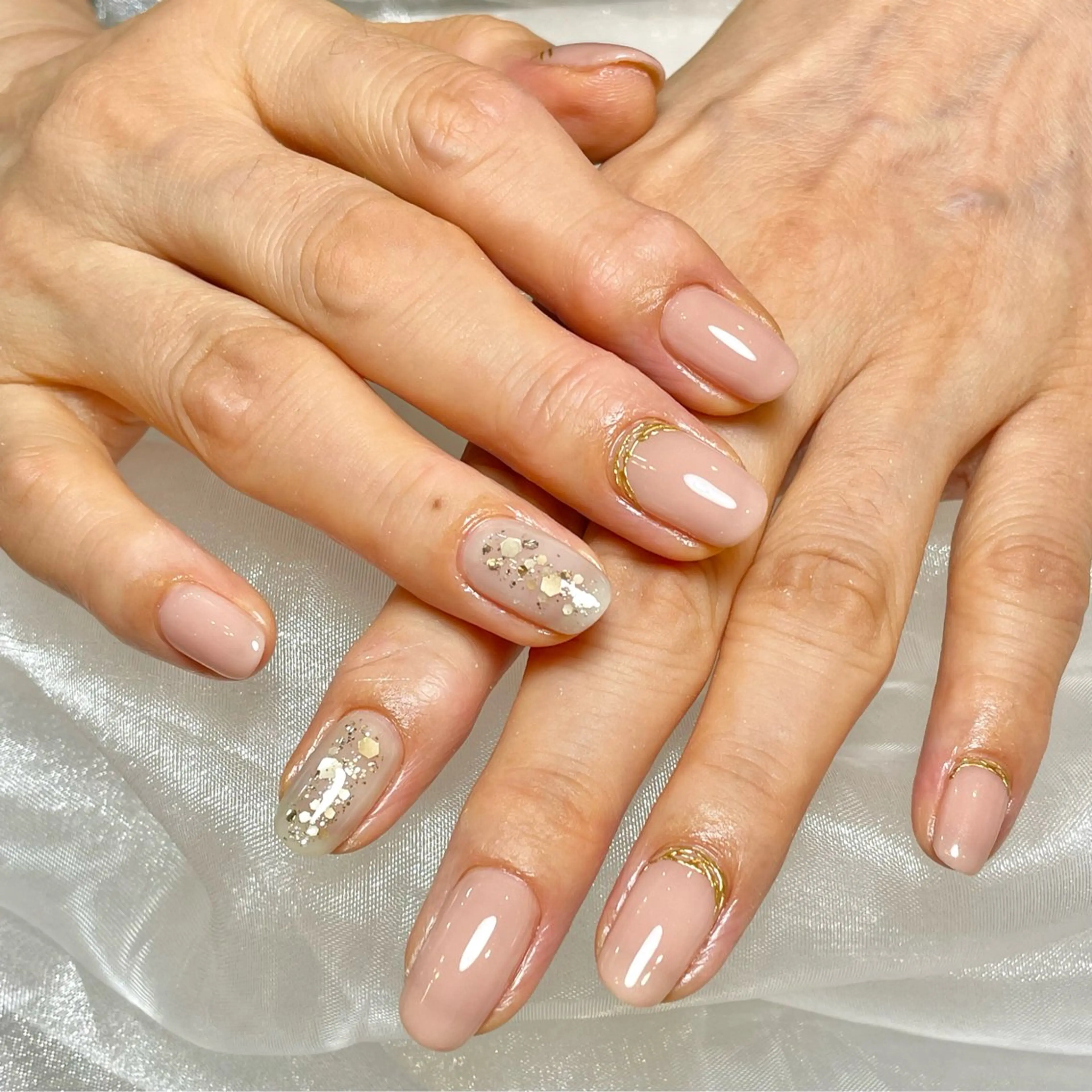 【定額¥6,800コース】💅※時期によってデザイン更新！デザインはサンプルからお選びいただけます。カラー変更可。の写真