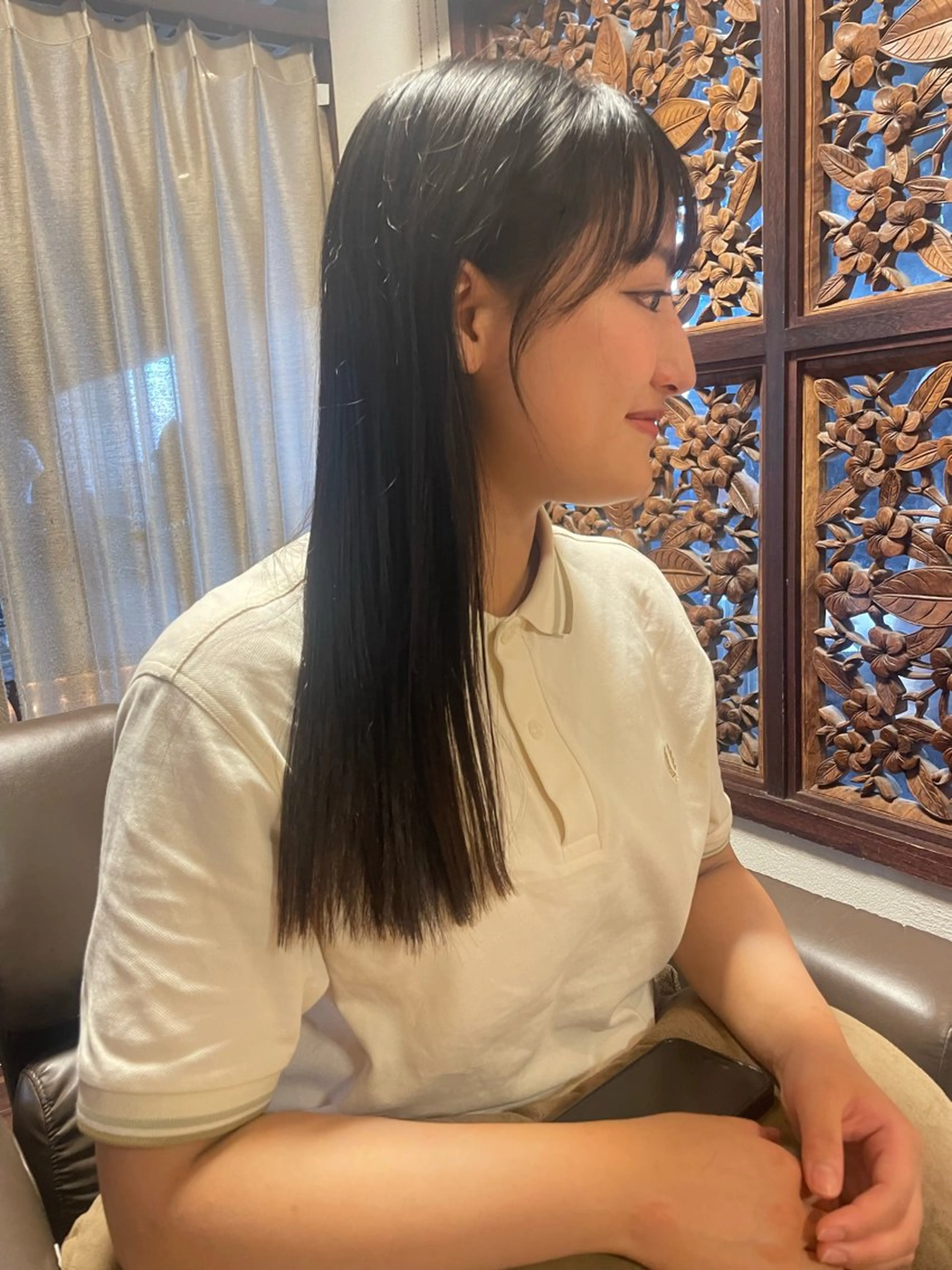 ロング レイヤー/透明感カラ ー/茅ヶ崎/momiのヘアスタイル