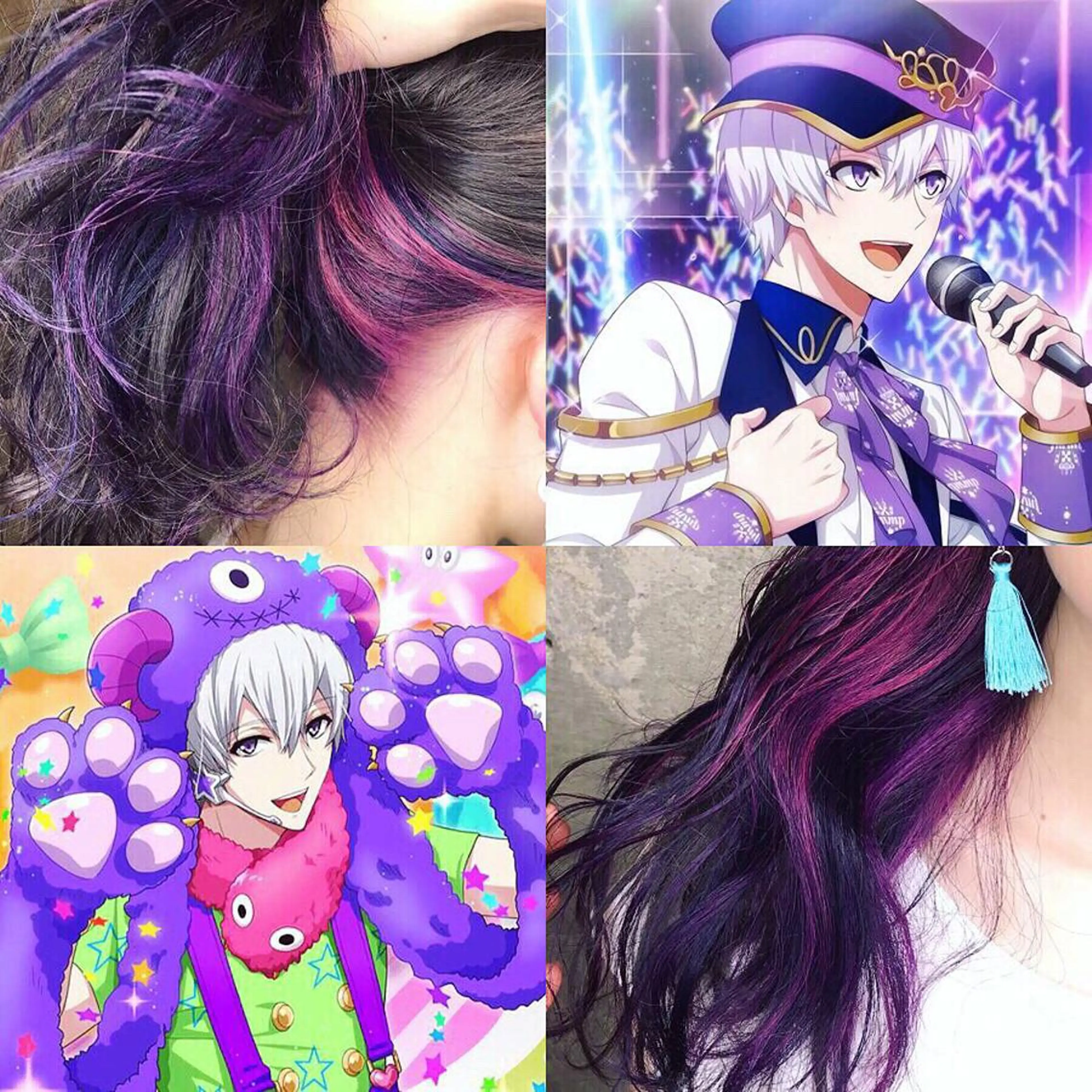 ロング カラー インナーカラー GARU-ガル-所属・TSUNO🦖 派手髪/オタク美容師のヘアスタイル