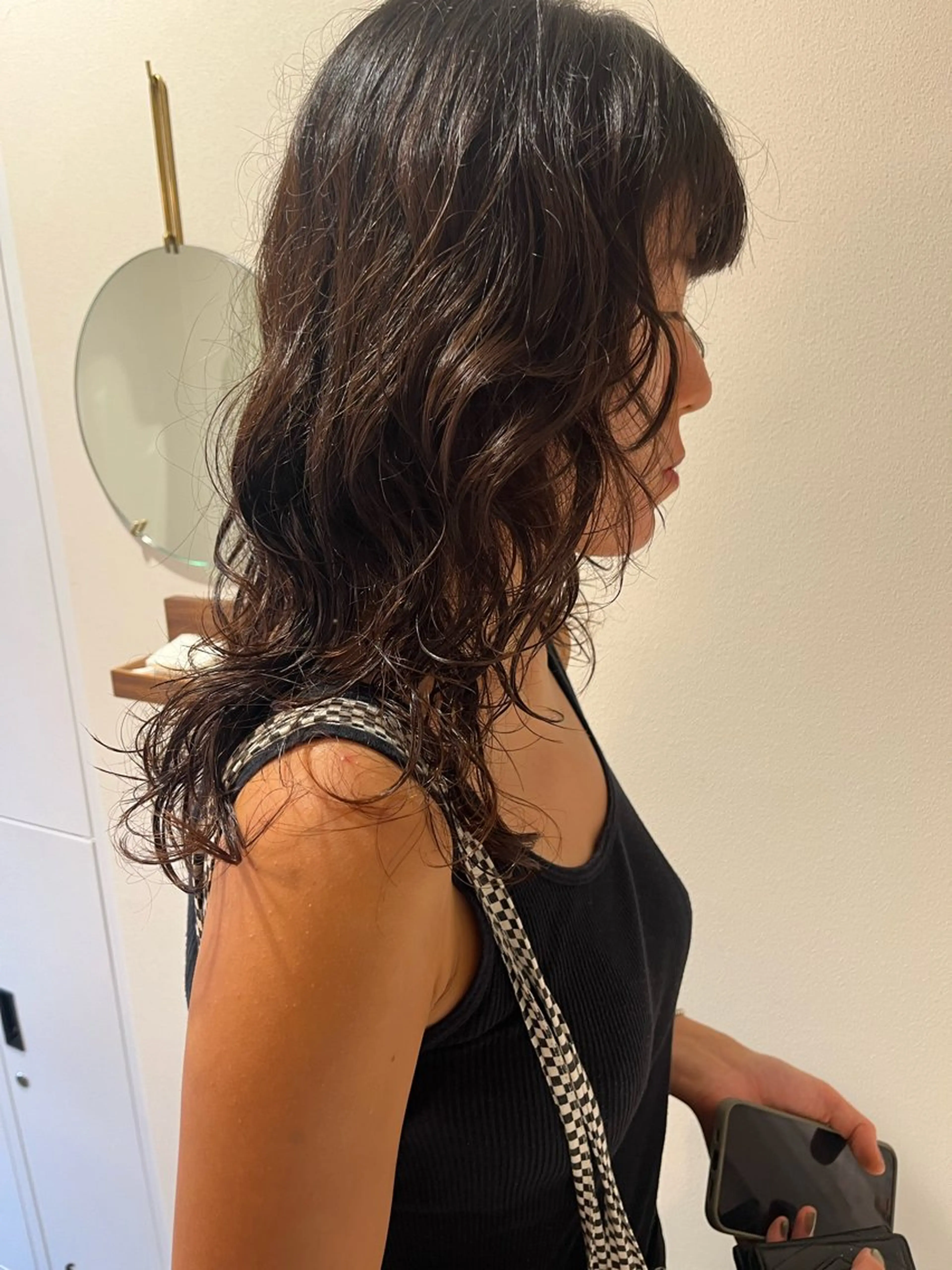 セミロング カラー GO TODAY シェアサロン 表参道Flos店所属・nishi fuyumiのヘアスタイル