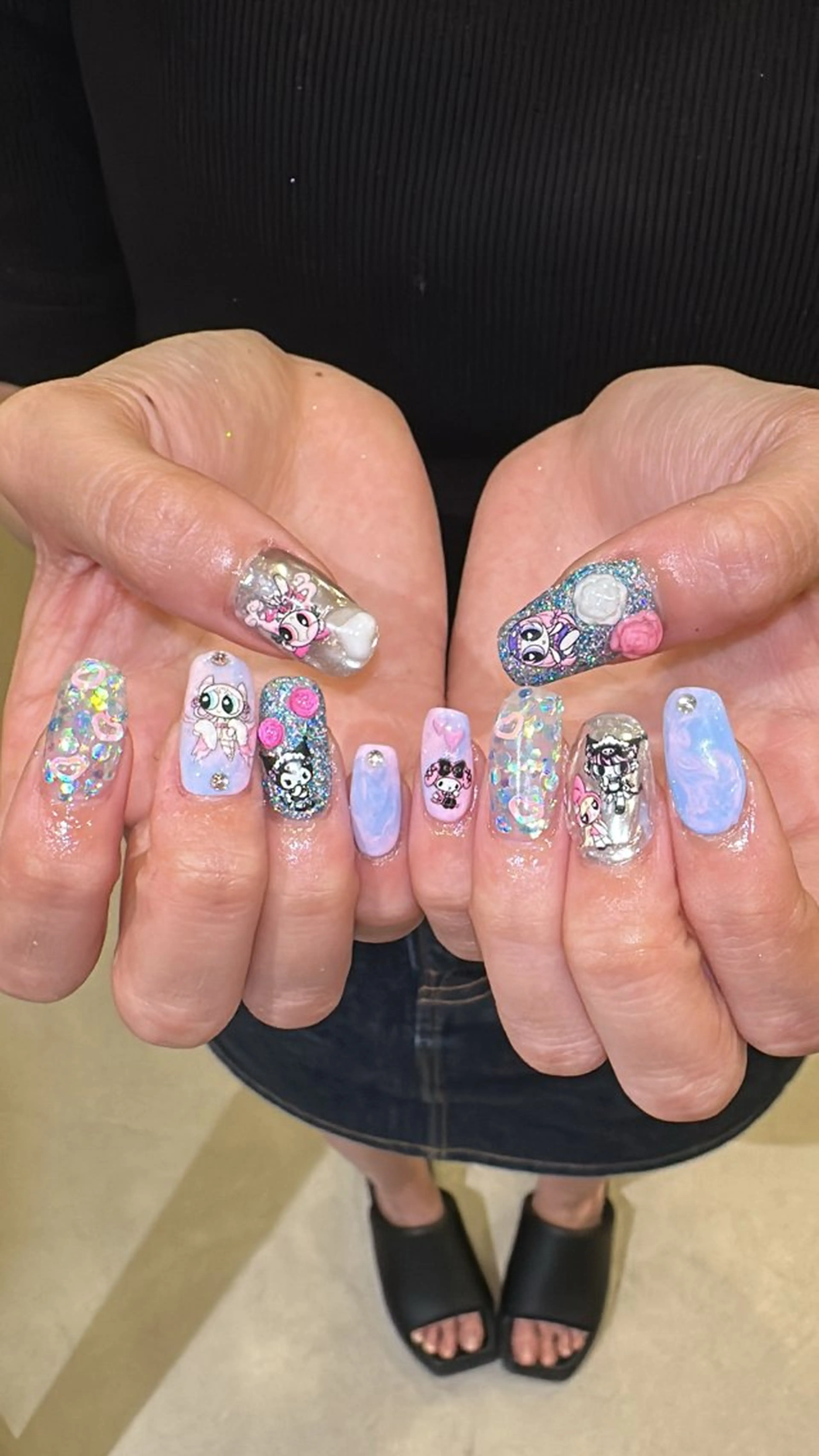 ネイル ハンドネイル 👽個性派ネイル🎀 komachiのマツエク・マツパデザイン