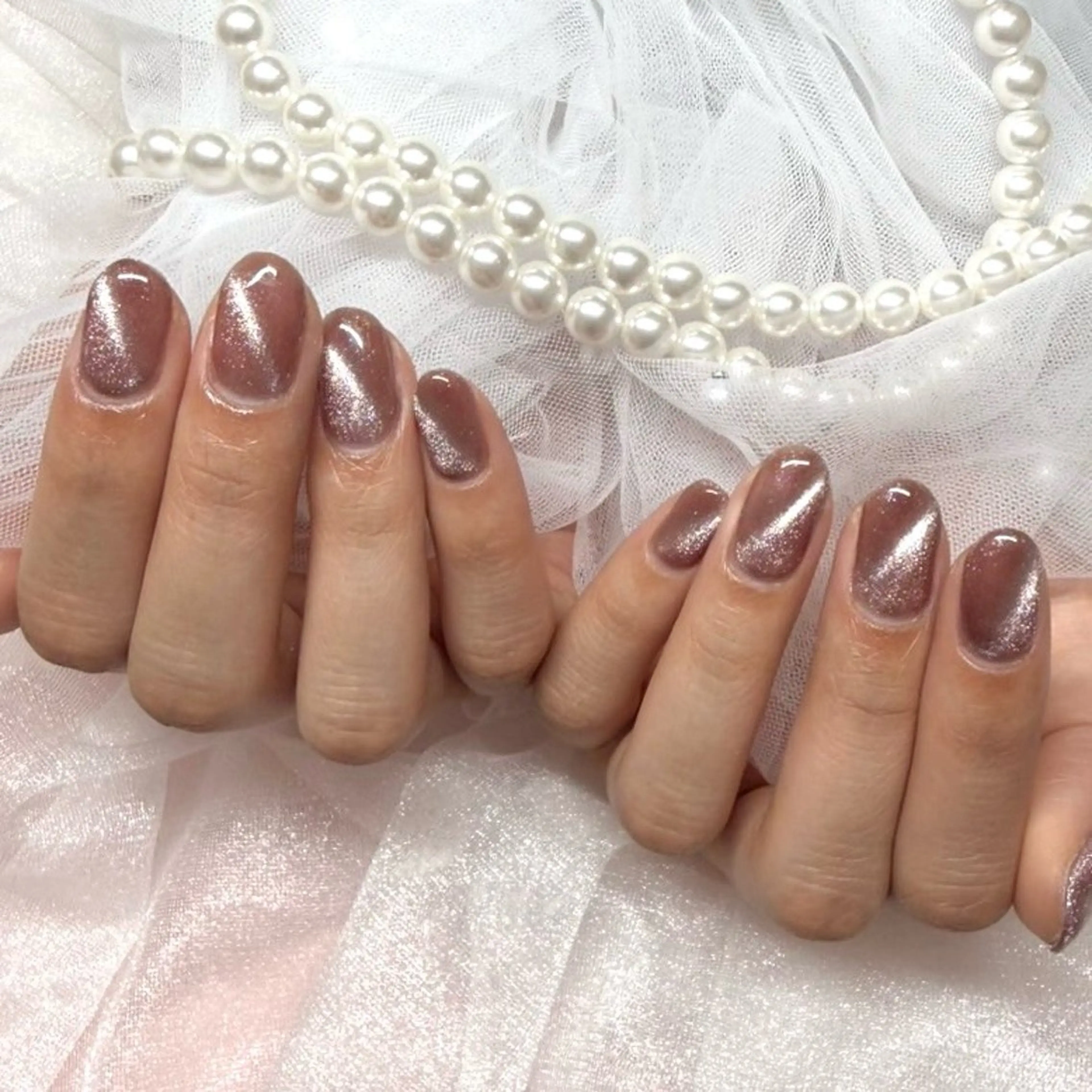 ネイル マグネットネイル ワンカラーネイル NailSalon MeMe所属・Nailsalon MeMe YUMIのネイルデザイン